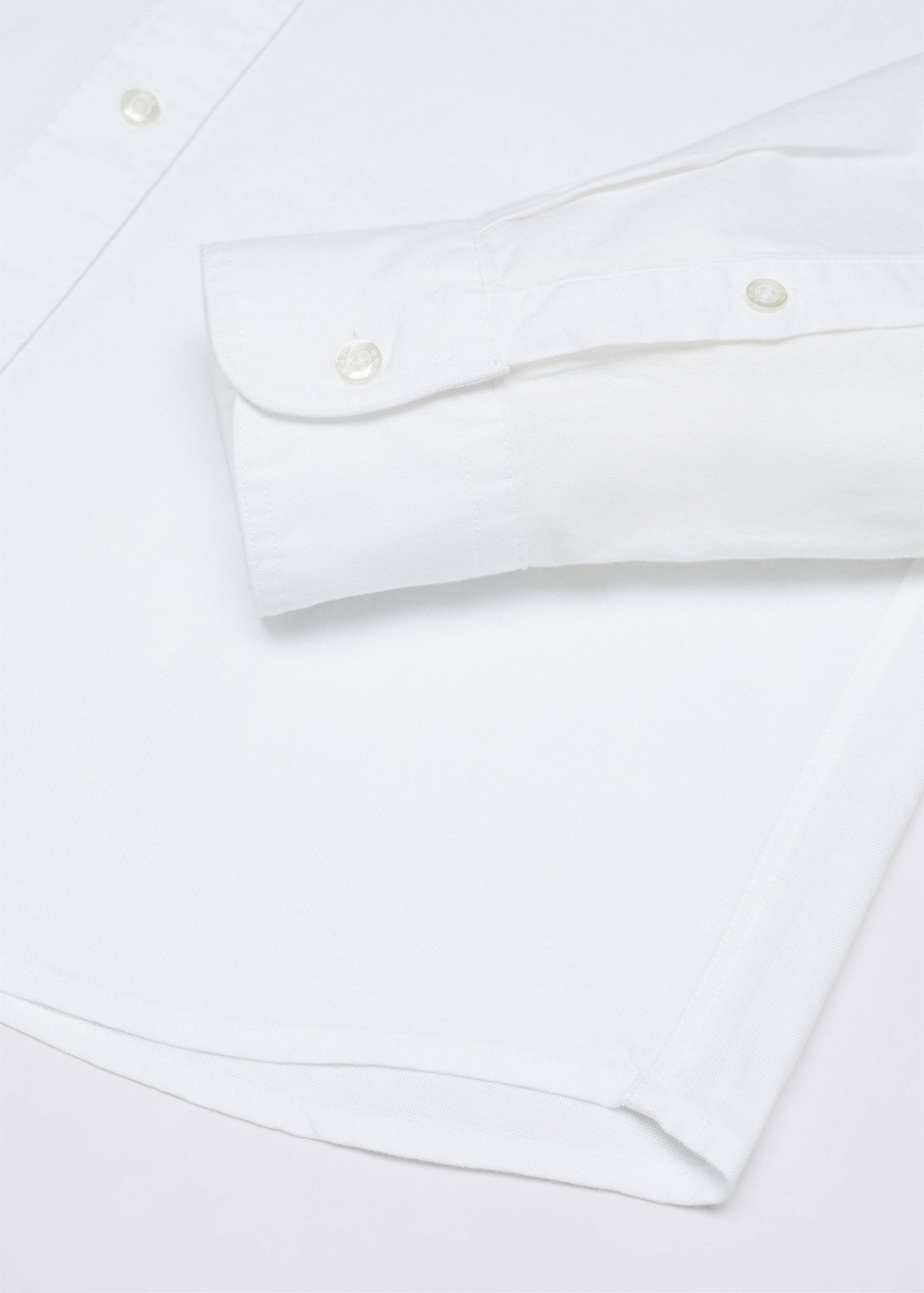 Chemise regular fit coton Oxford - Détail de l'article 8