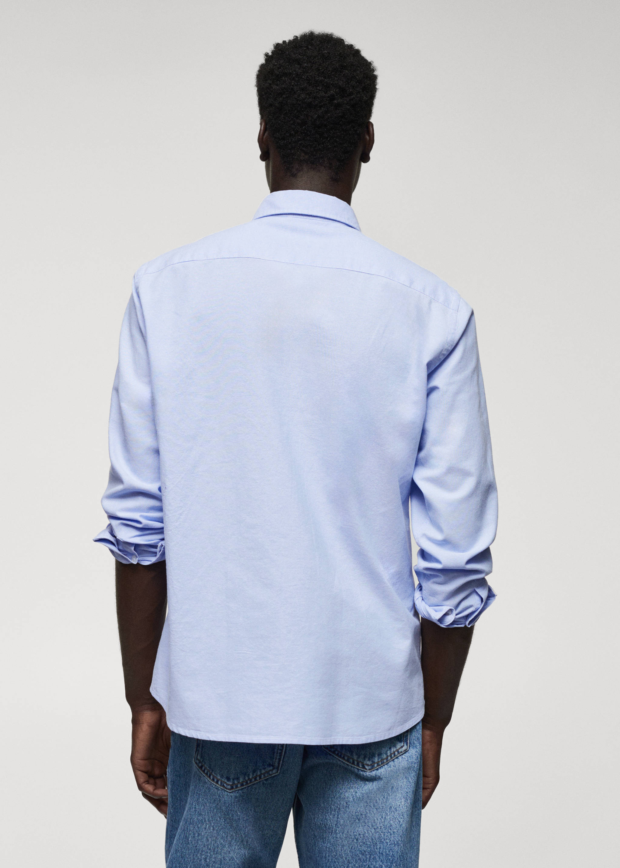 Chemise regular fit coton Oxford - Verso de l’article