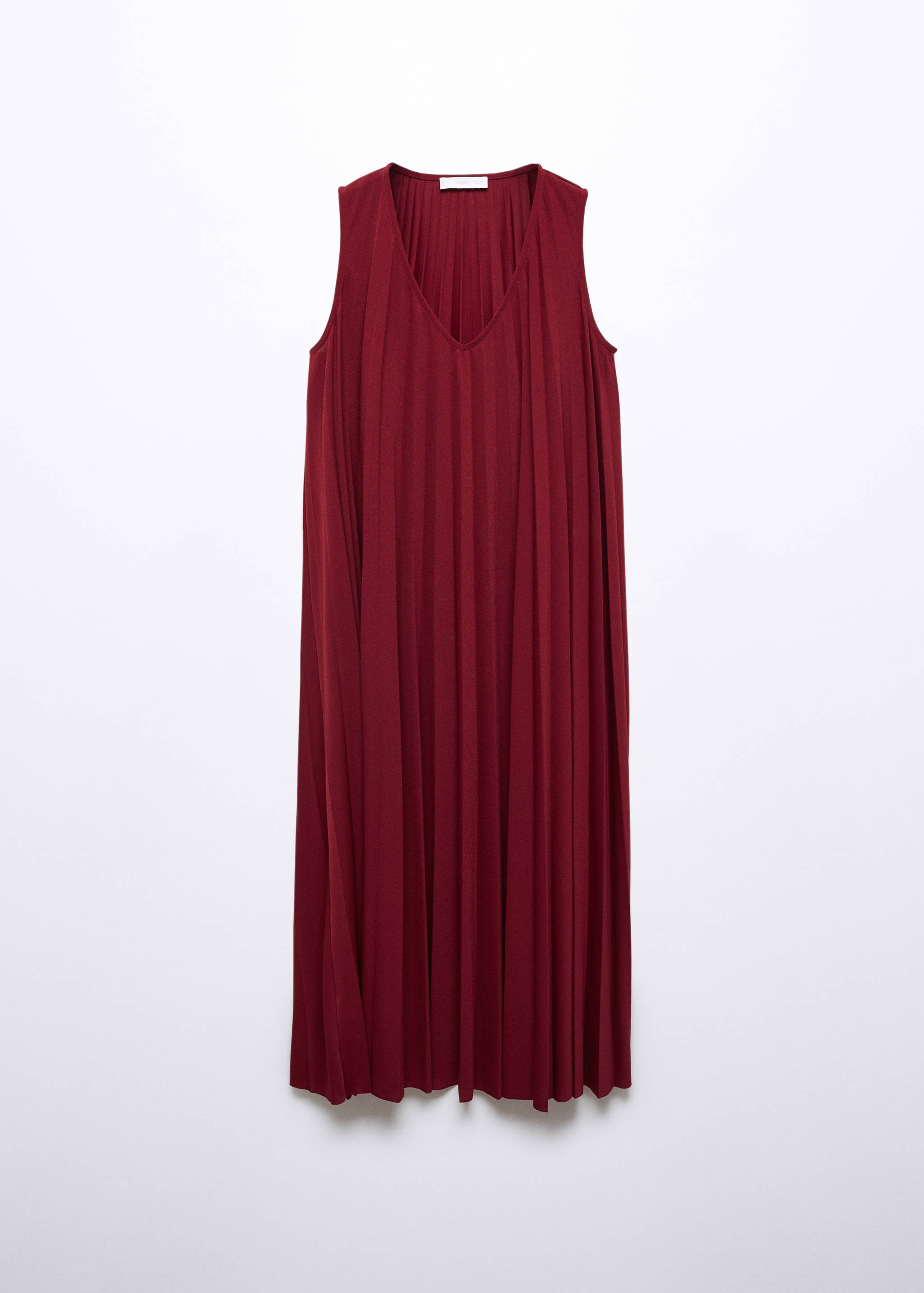 Pleated midi dress - Article without model