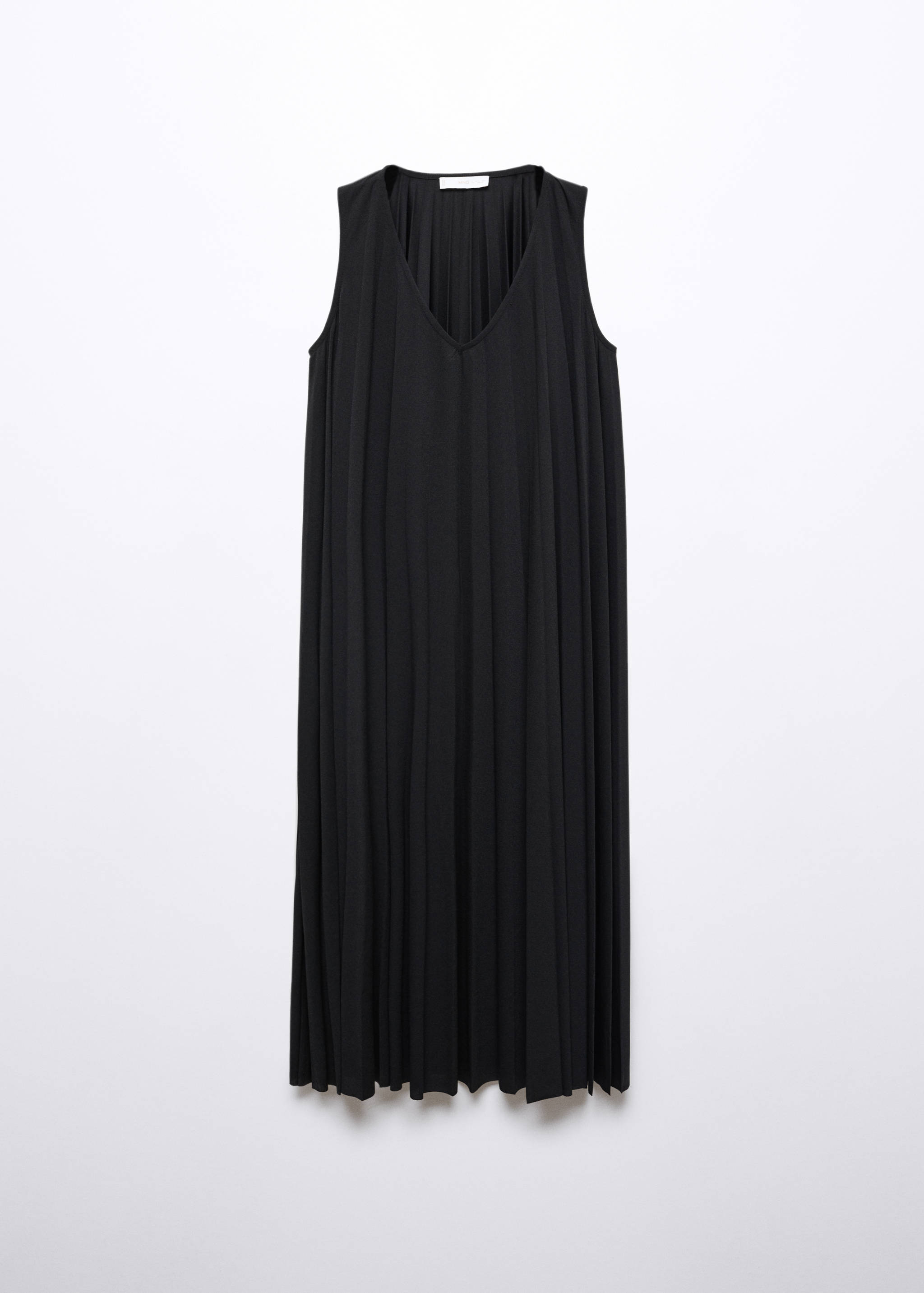 Pleated midi dress - Article without model