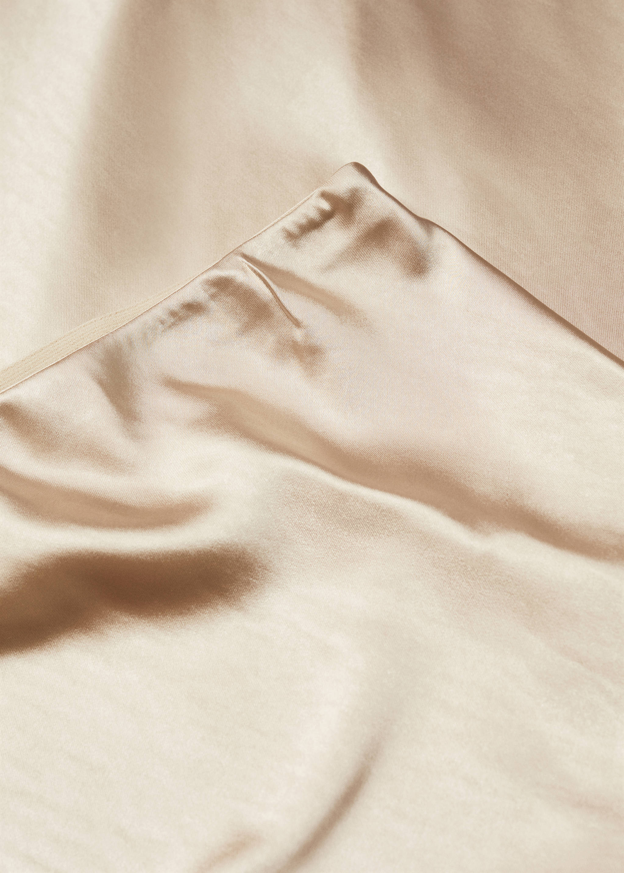 Midi satin skirt - Details of the article 8