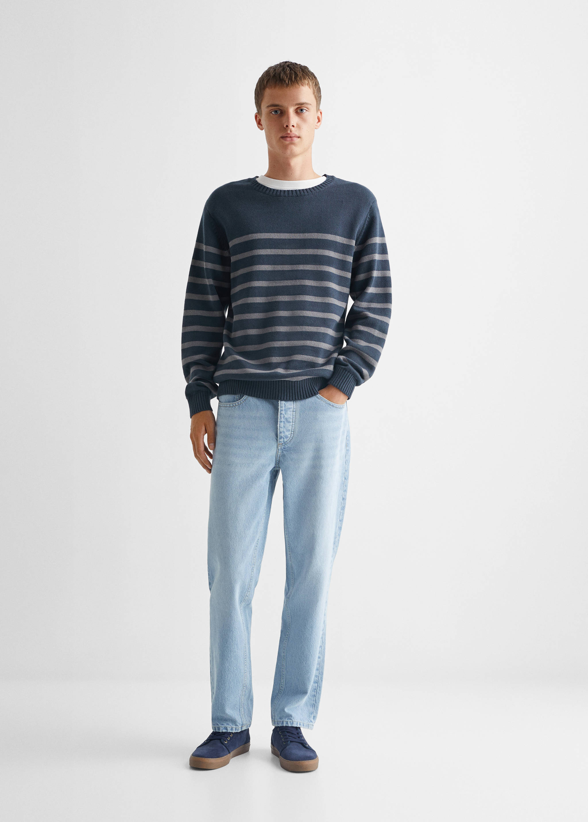 Jean regular-fit - Plan général