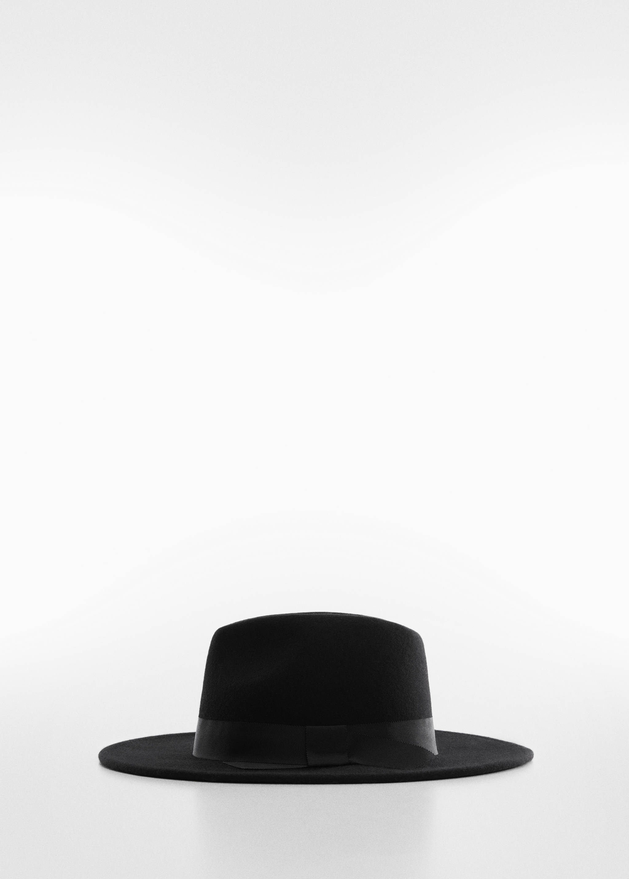 Chapeau laine ruban - Article sans modèle