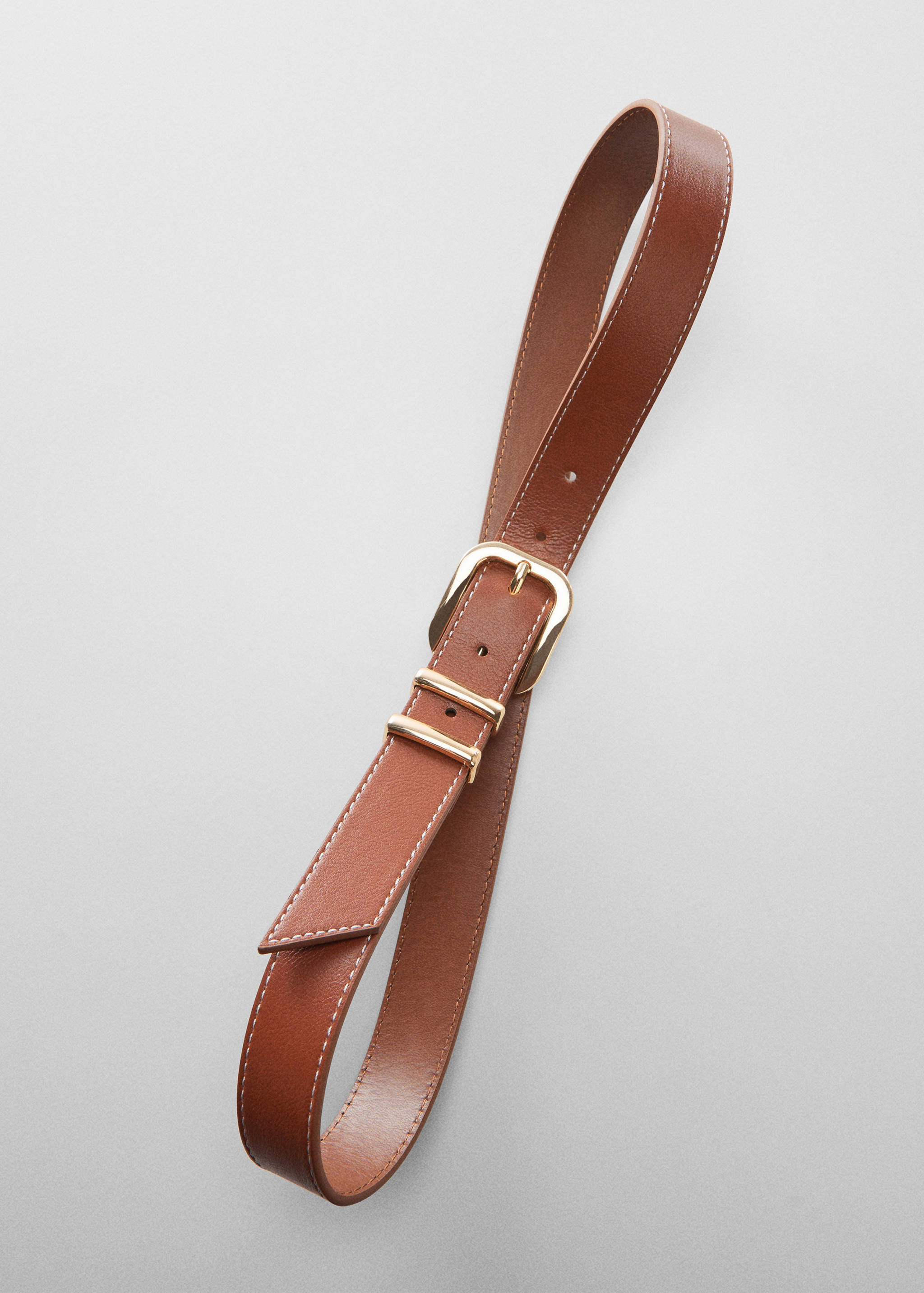 Square buckle belt - Details of the article 1