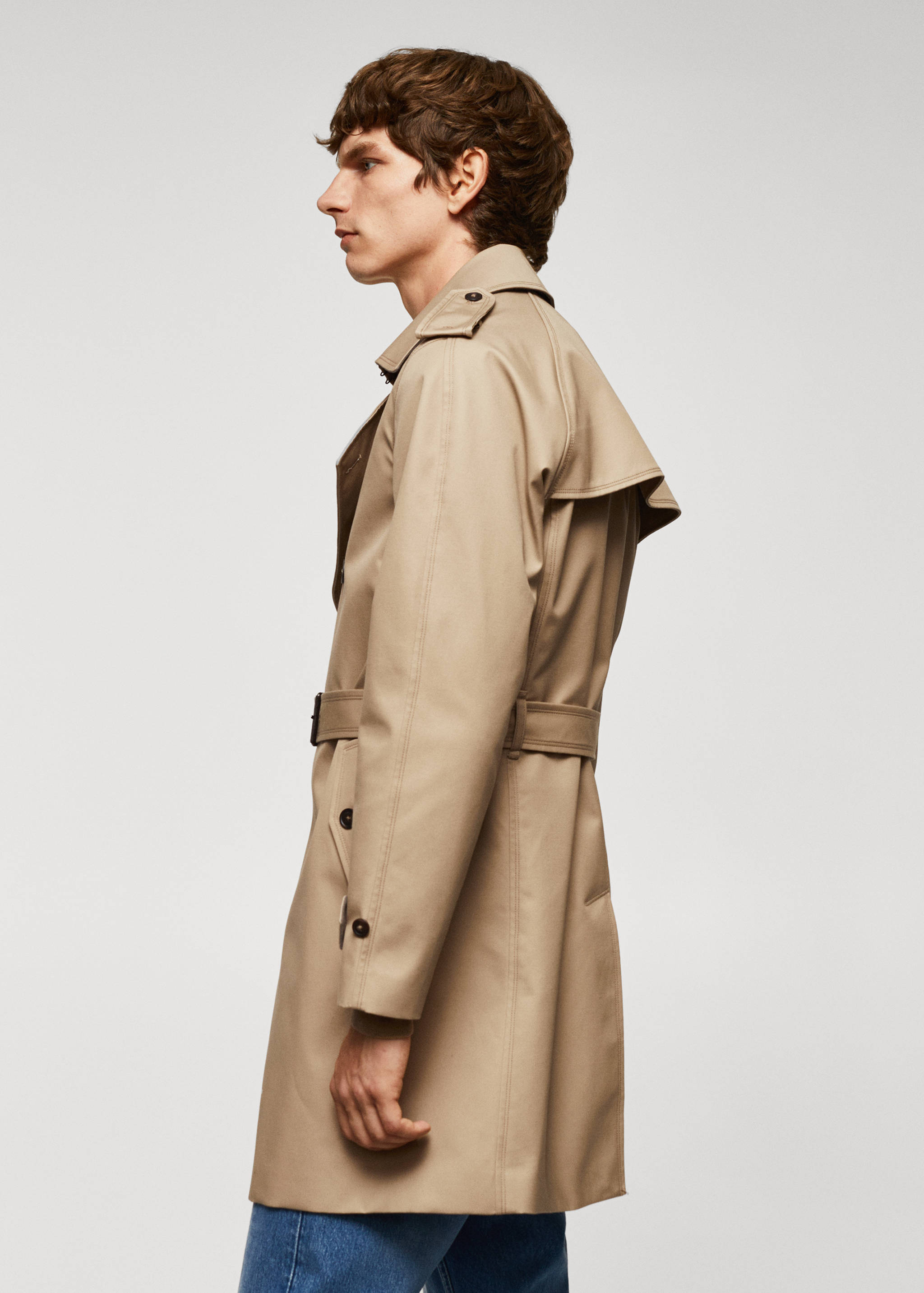 Classic water-repellent trench coat - Details of the article 2