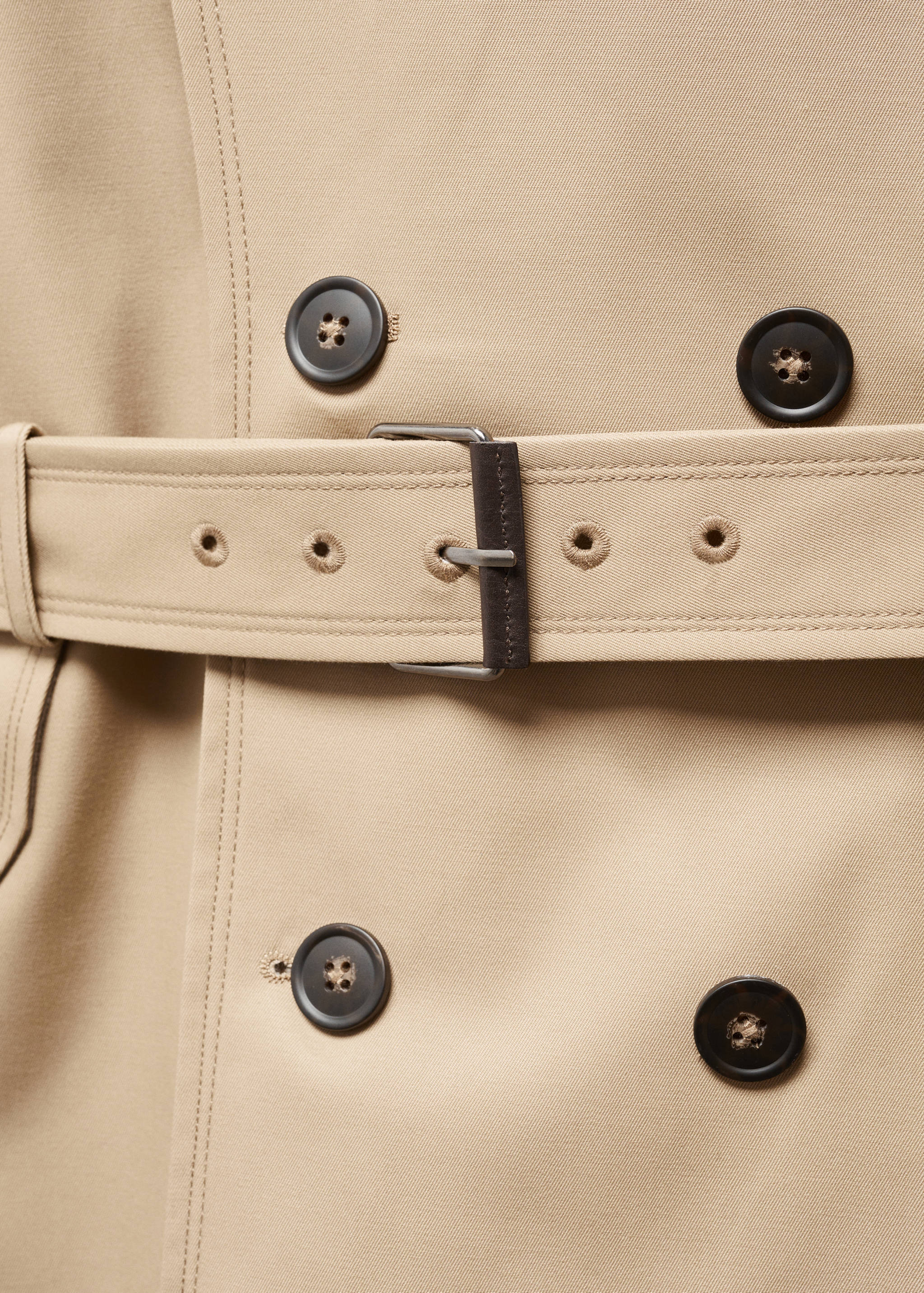 Classic water-repellent trench coat - Details of the article 8