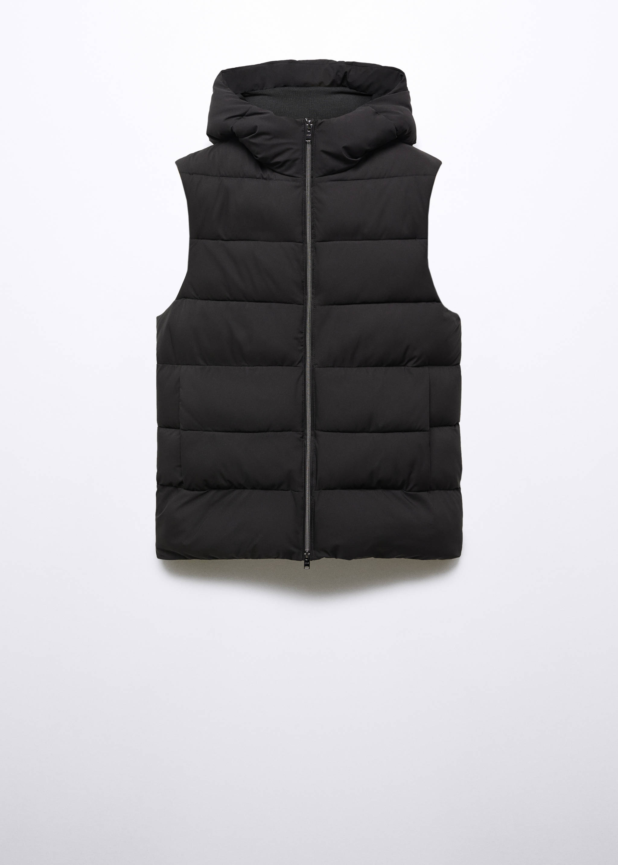 Thermoregulating waterproof quilted gilet - Article without model