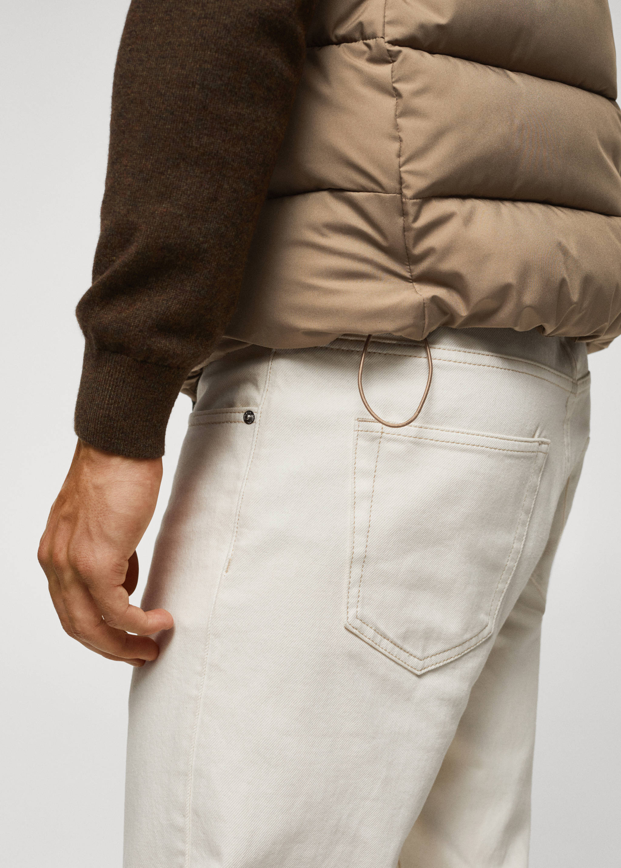 Thermoregulating waterproof quilted gilet - Details of the article 2