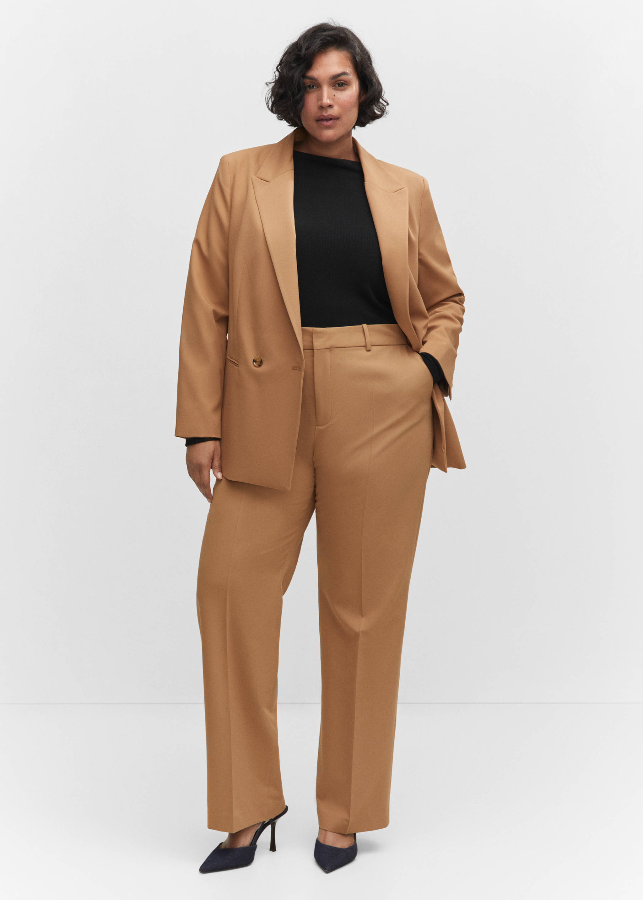 Straight suit trousers - Details of the article 3