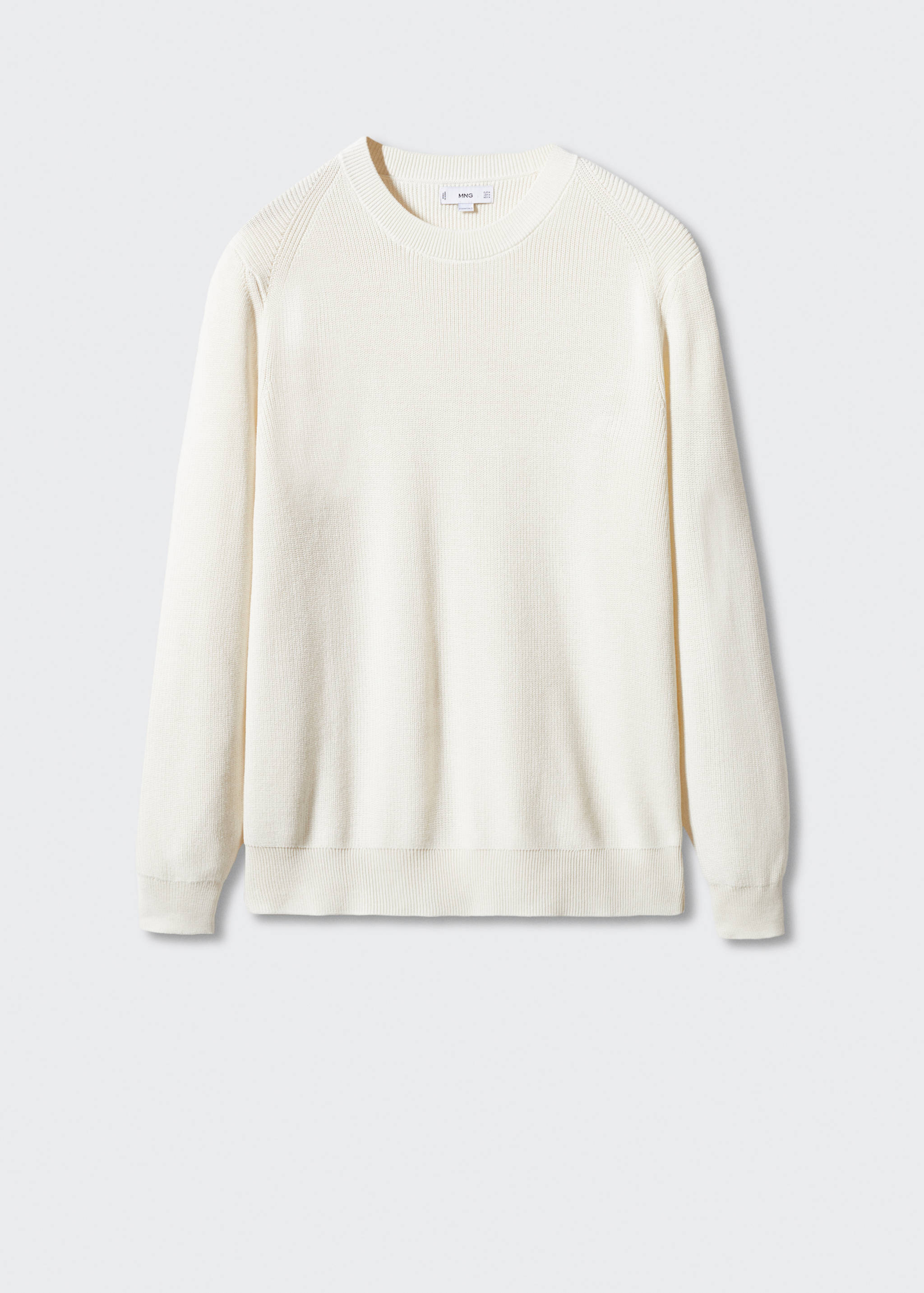 Katoenen basic trui - Artikel zonder model