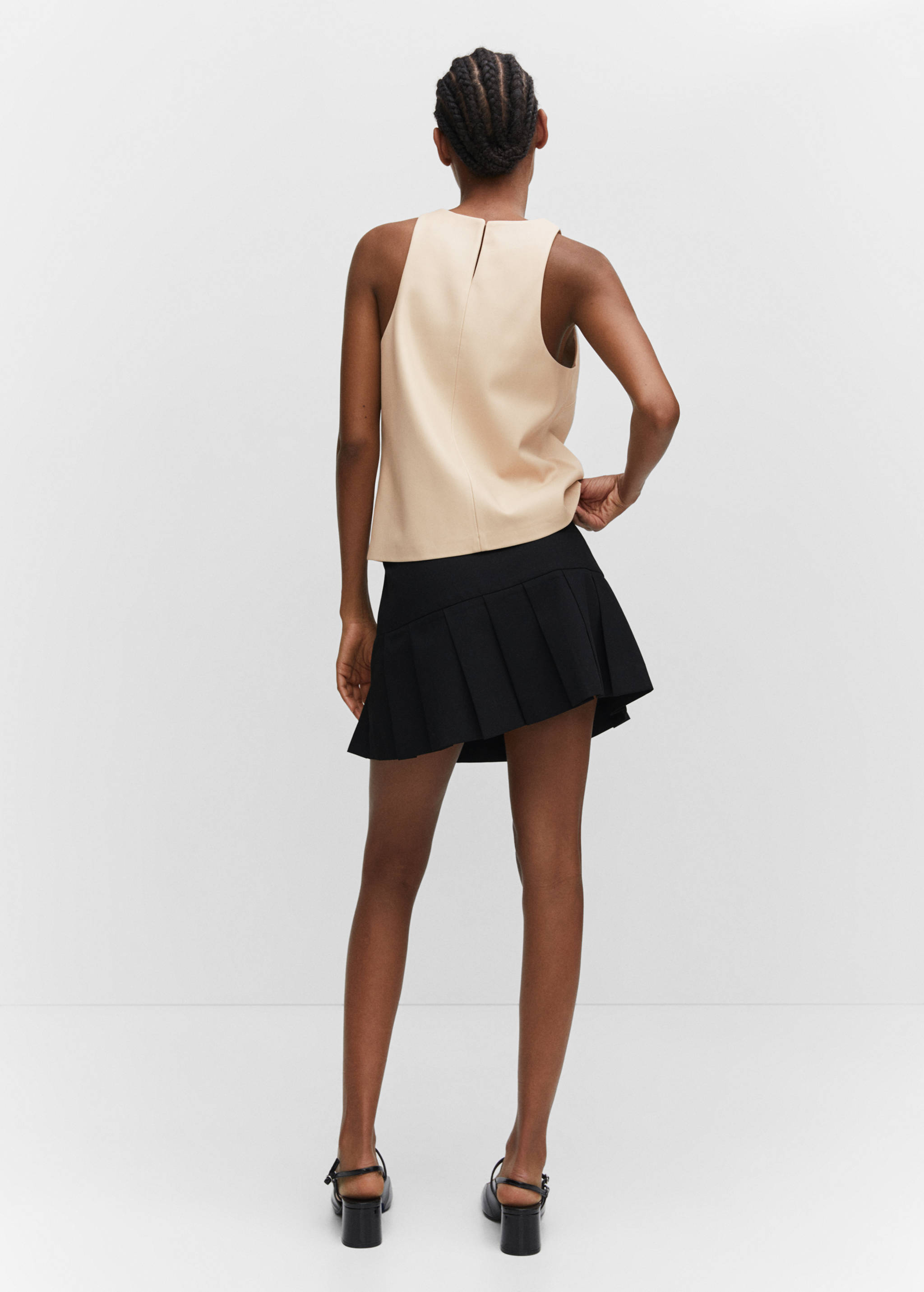 Top simili-cuir - Verso de l’article