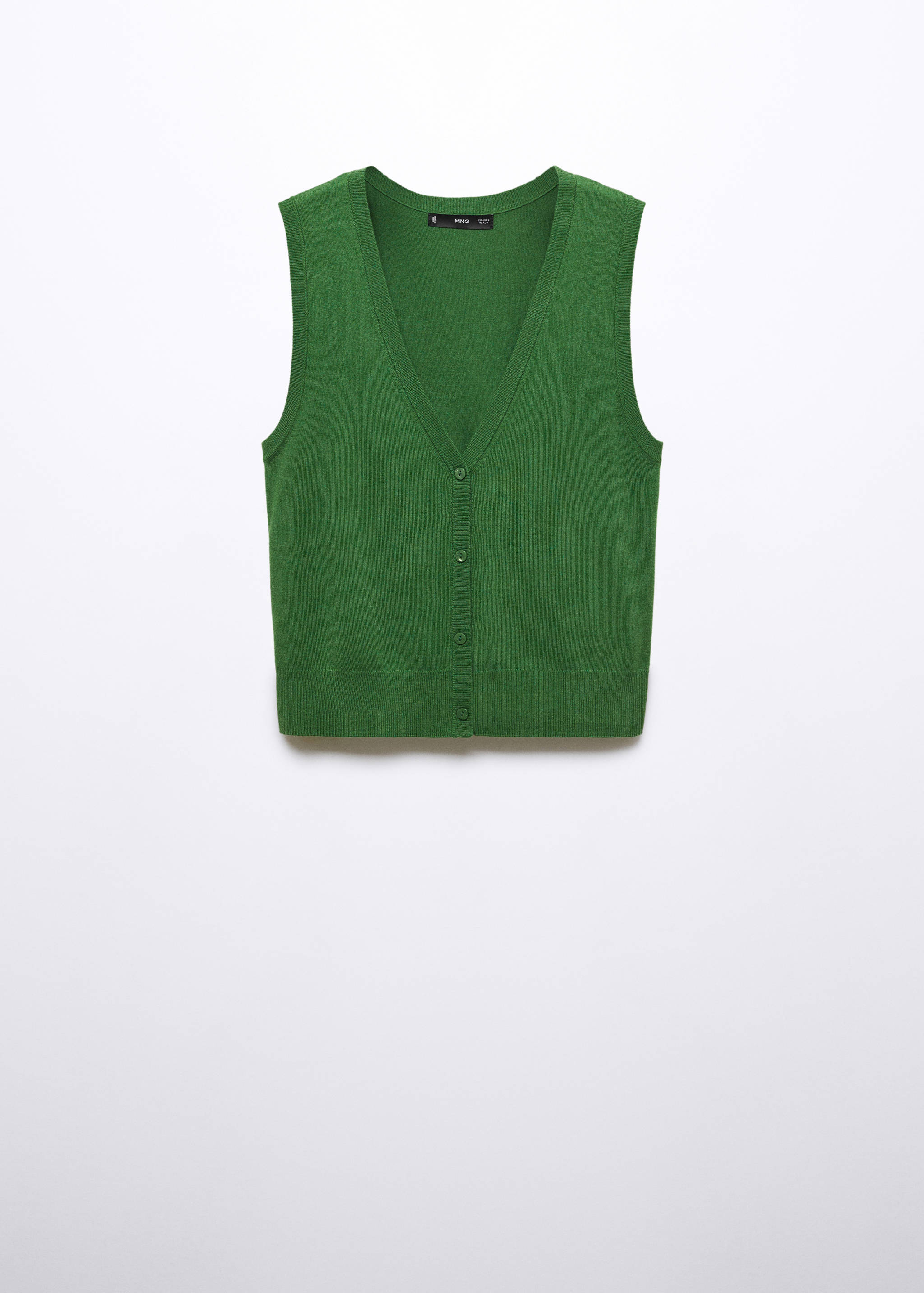 Fine-knit vest - Article without model