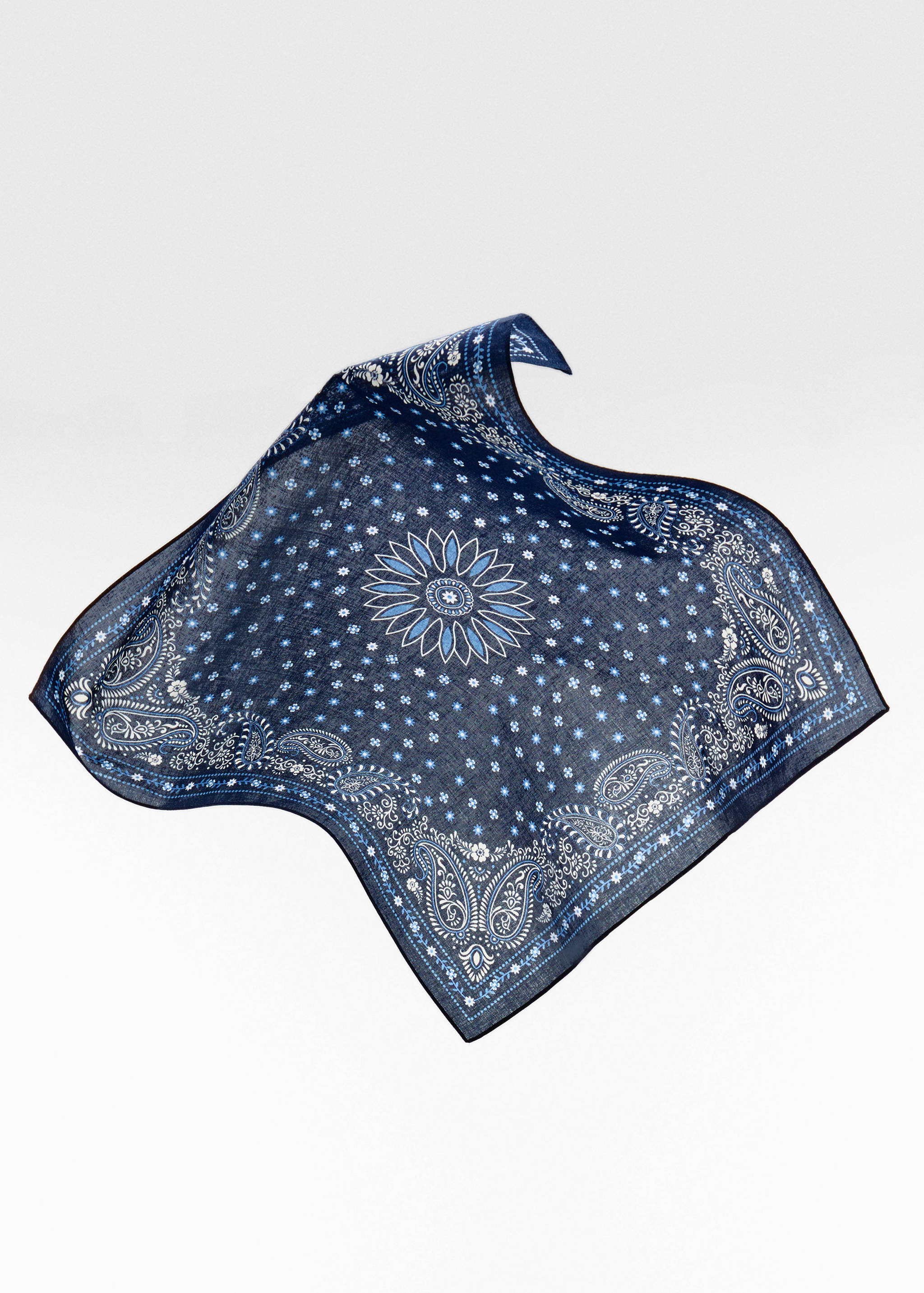 Printed cotton scarf - Details of the article 5