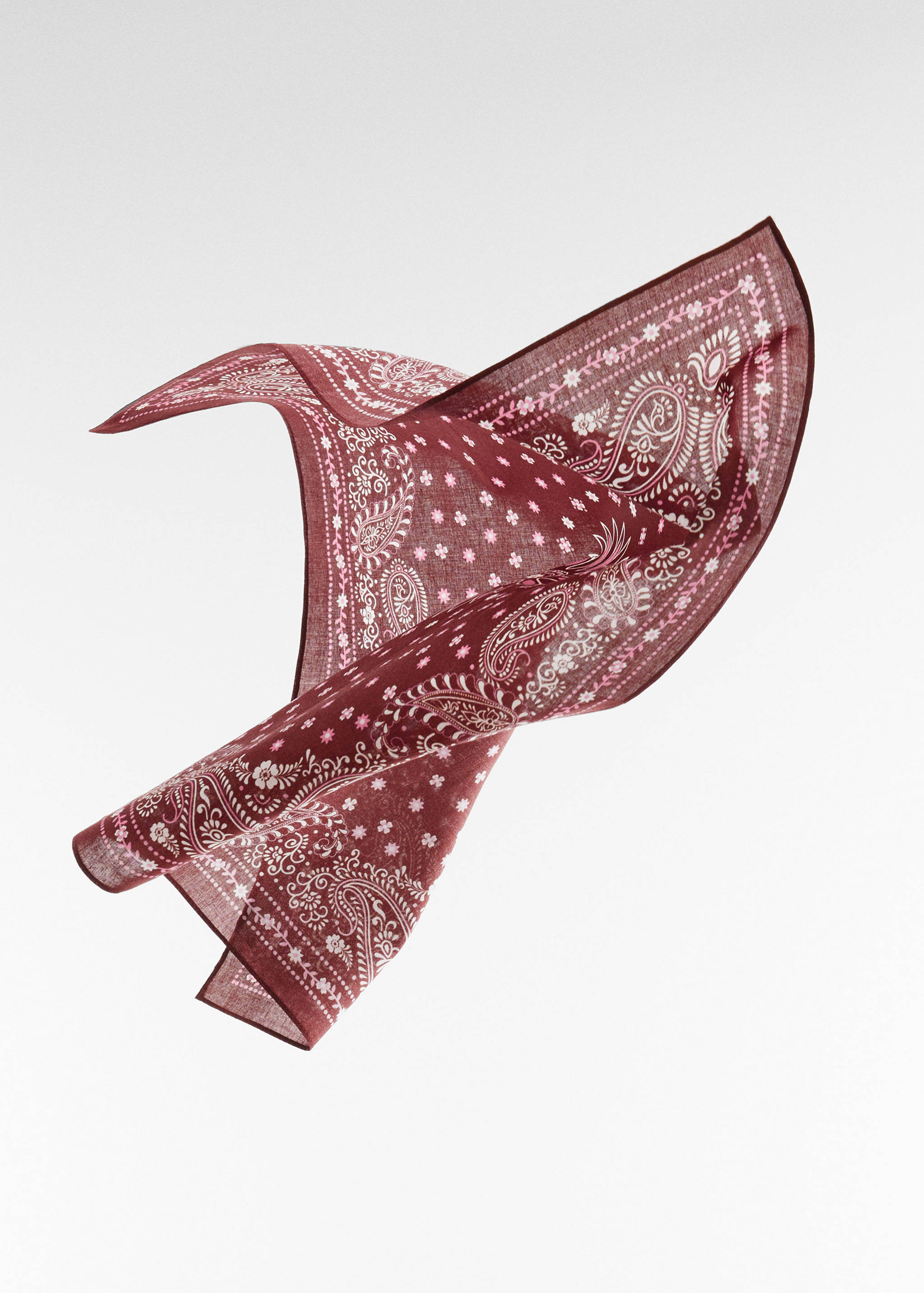 Printed cotton scarf - Details of the article 5