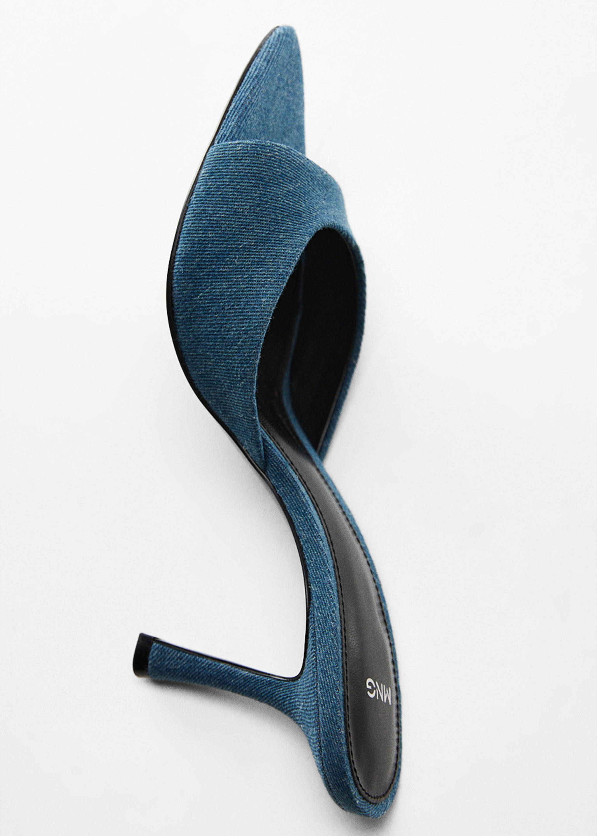 Denim heeled sandals - Details of the article 5