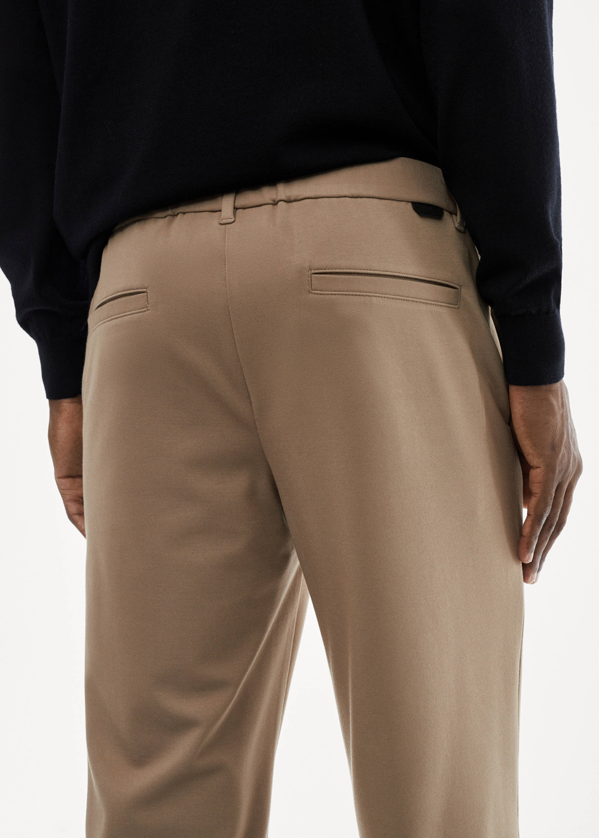 Pantalón slim fit antiarrugas - Detalle del artículo 4