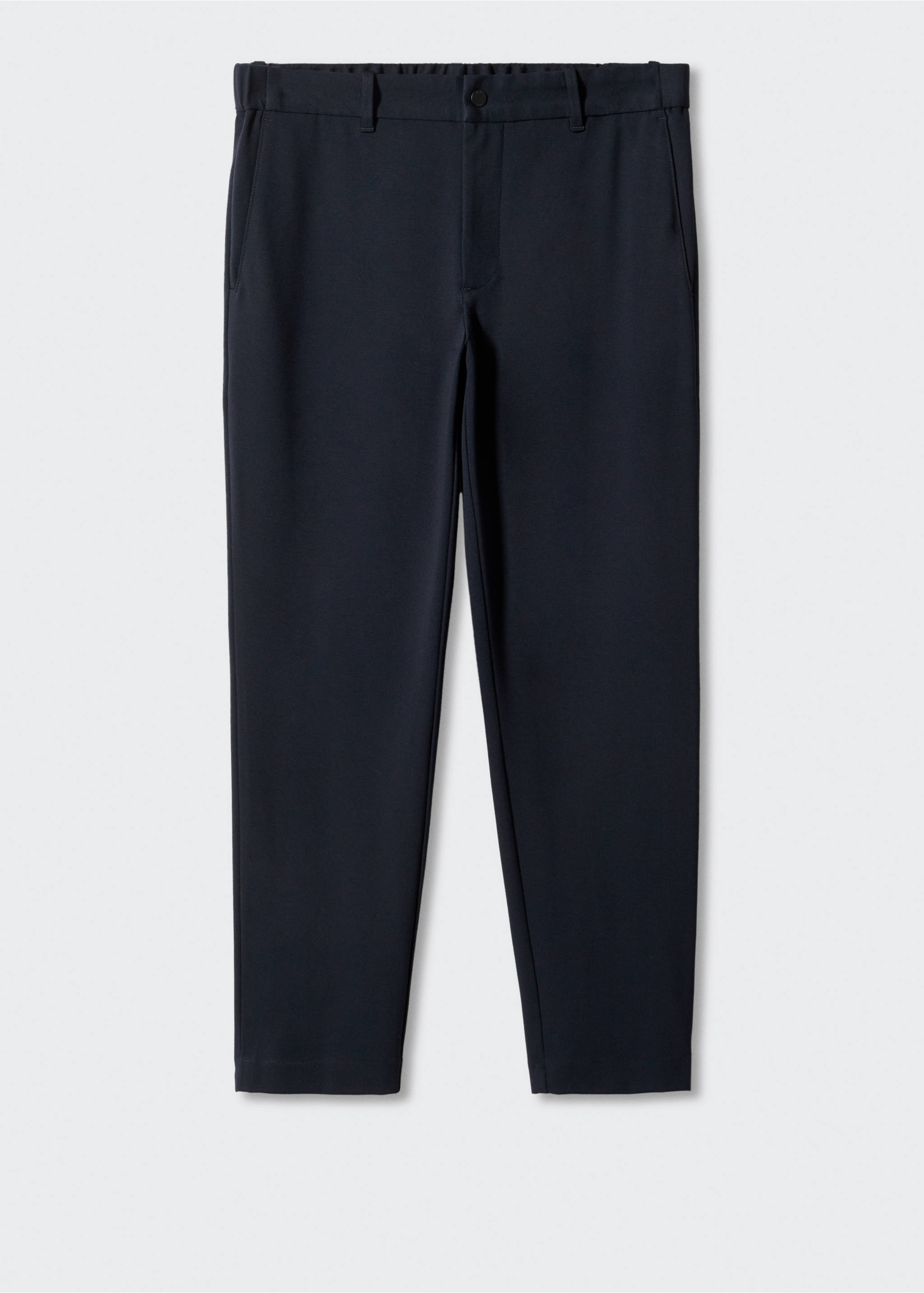 Pantalón slim fit antiarrugas - Artículo sin modelo, Azul marino. Ref: 57094756-00.