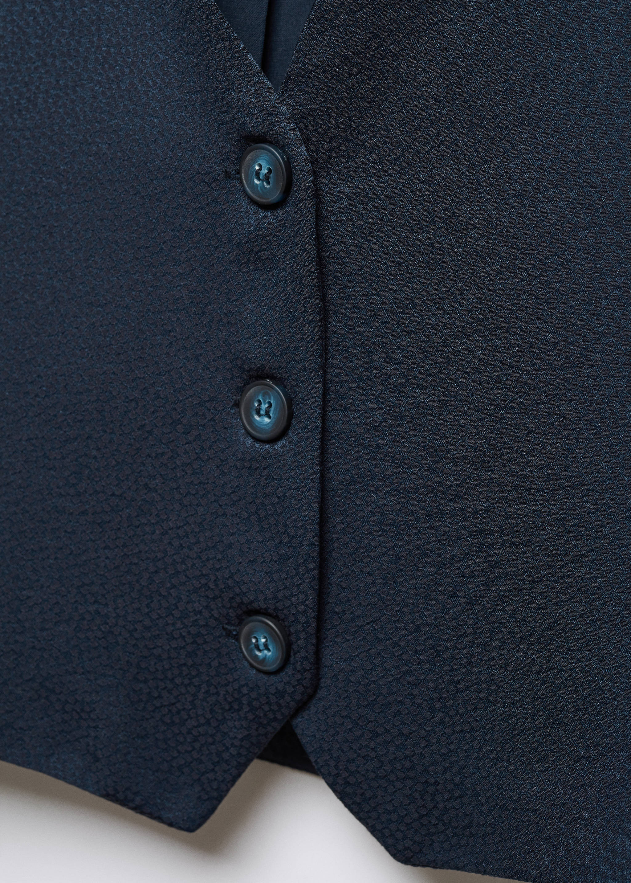Suit vest with buttons - Details of the article 8