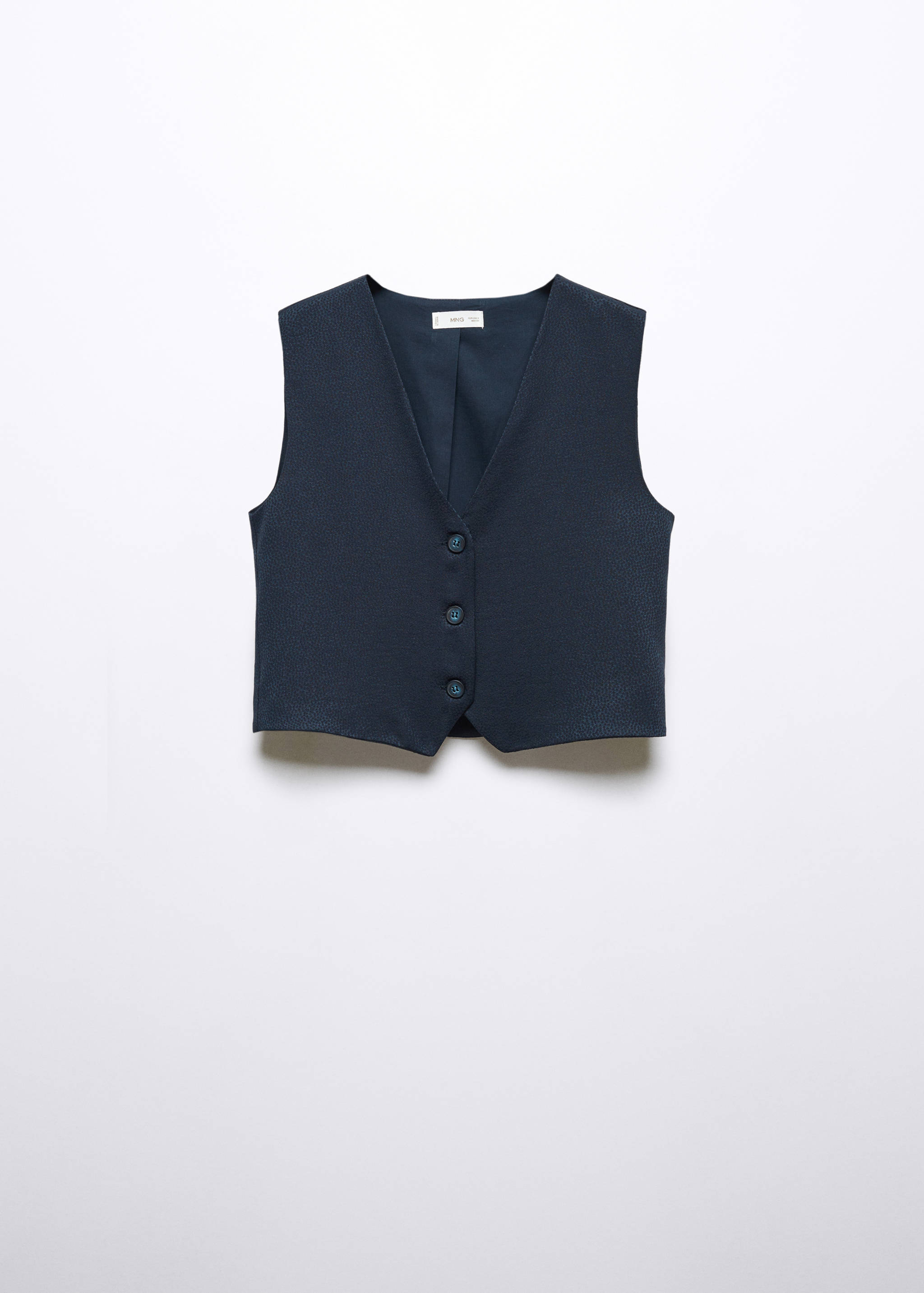Suit vest with buttons - Article without model