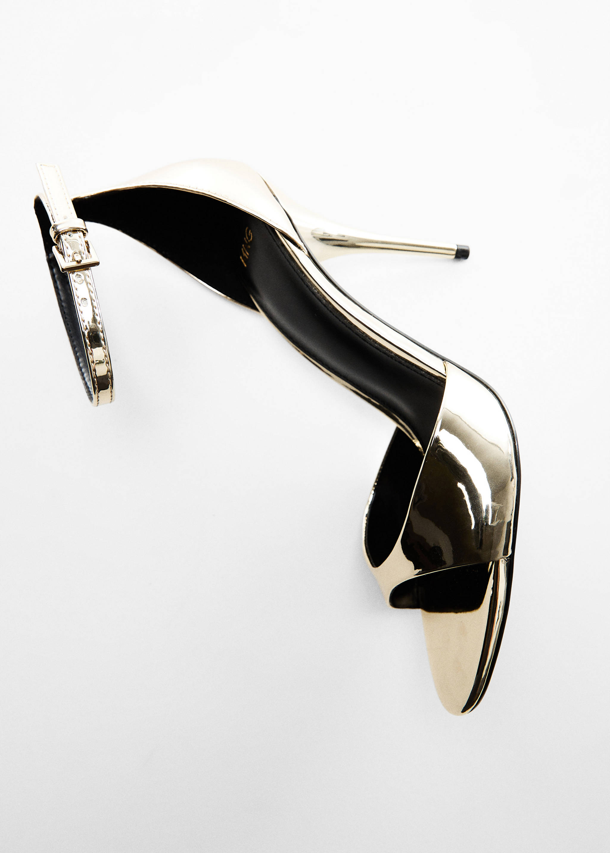 Metallic heel sandals - Details of the article 5