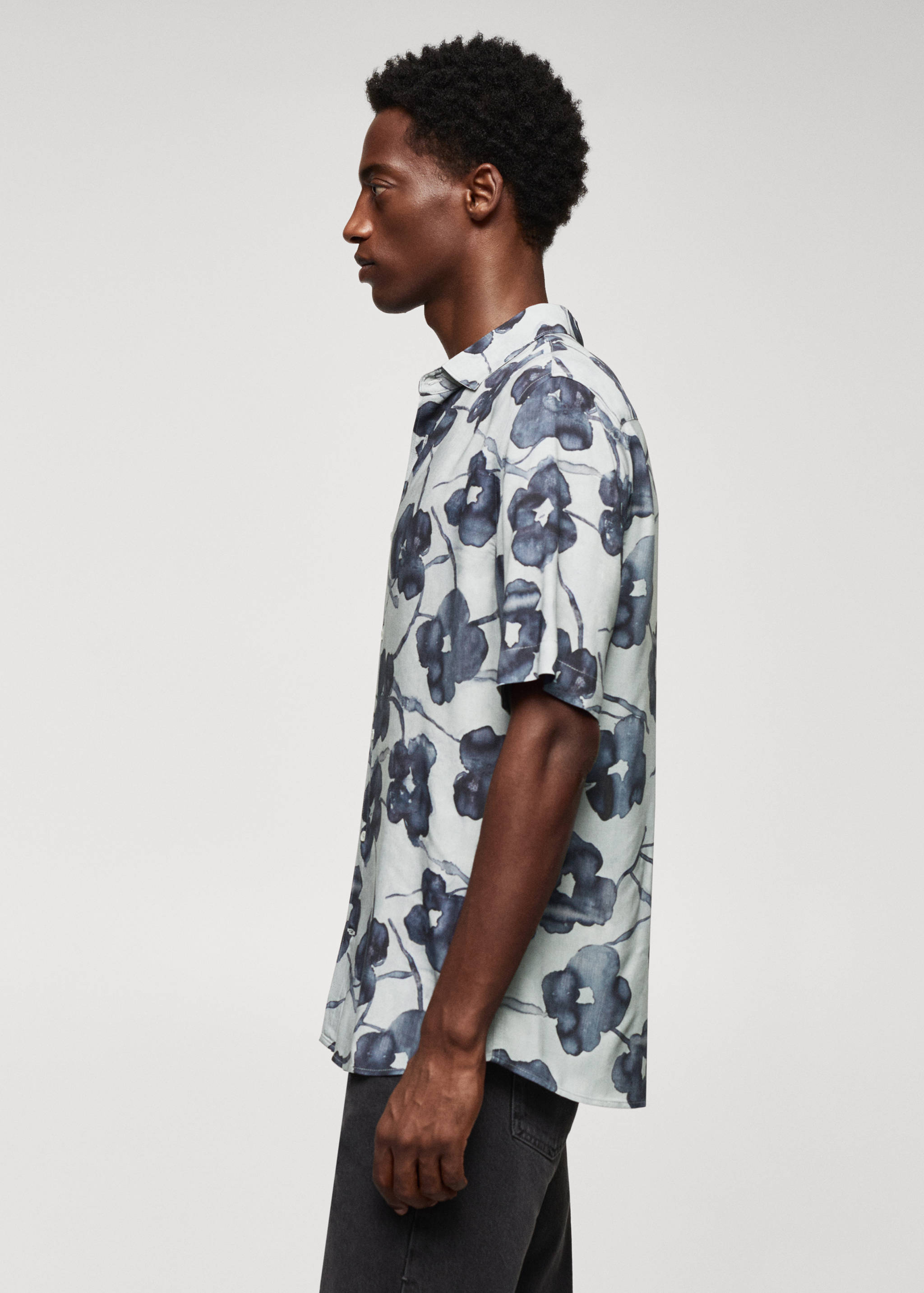 Chemise fluide imprimé fleuri - Détail de l'article 2