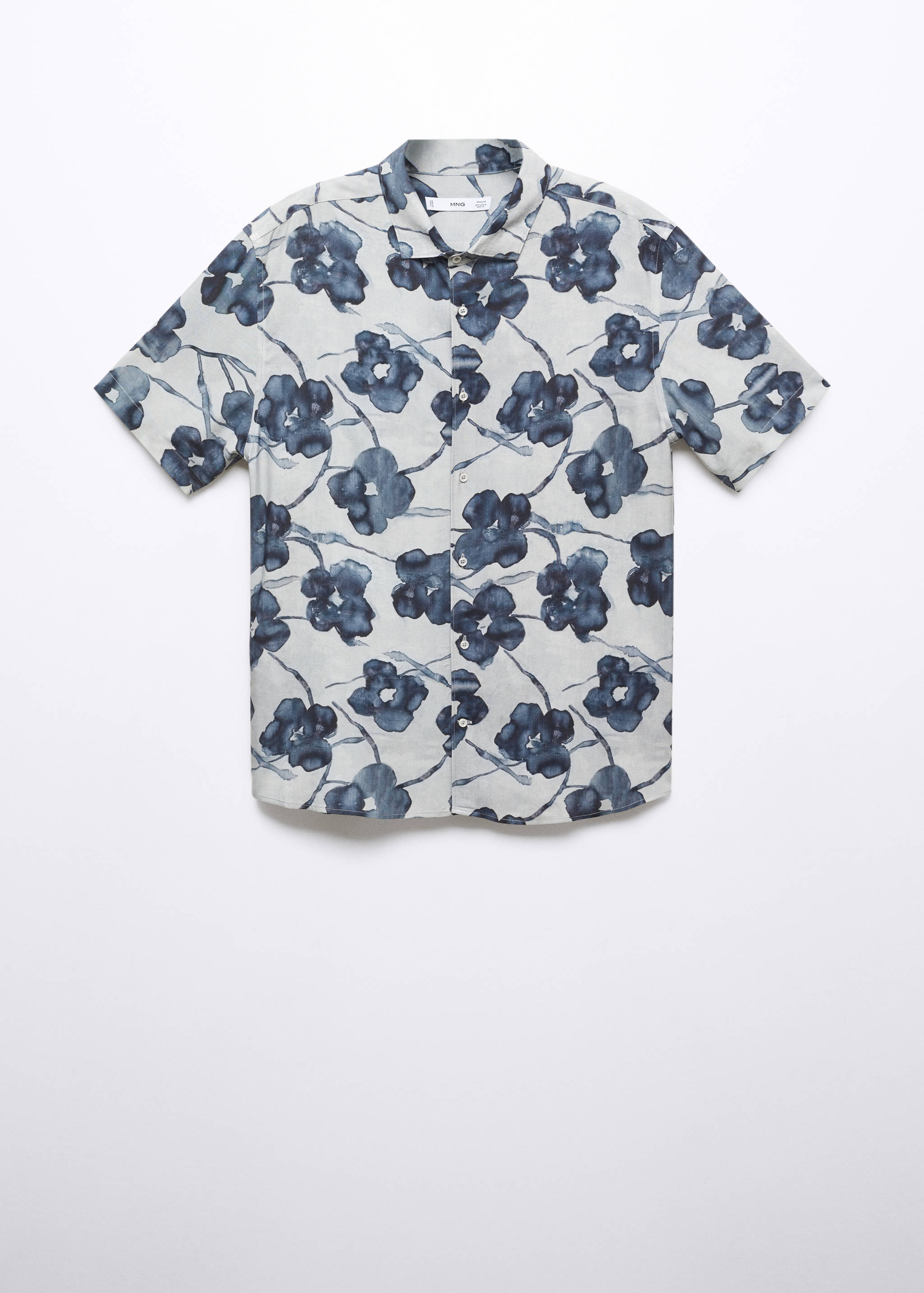 Chemise fluide imprimé fleuri - Article sans modèle