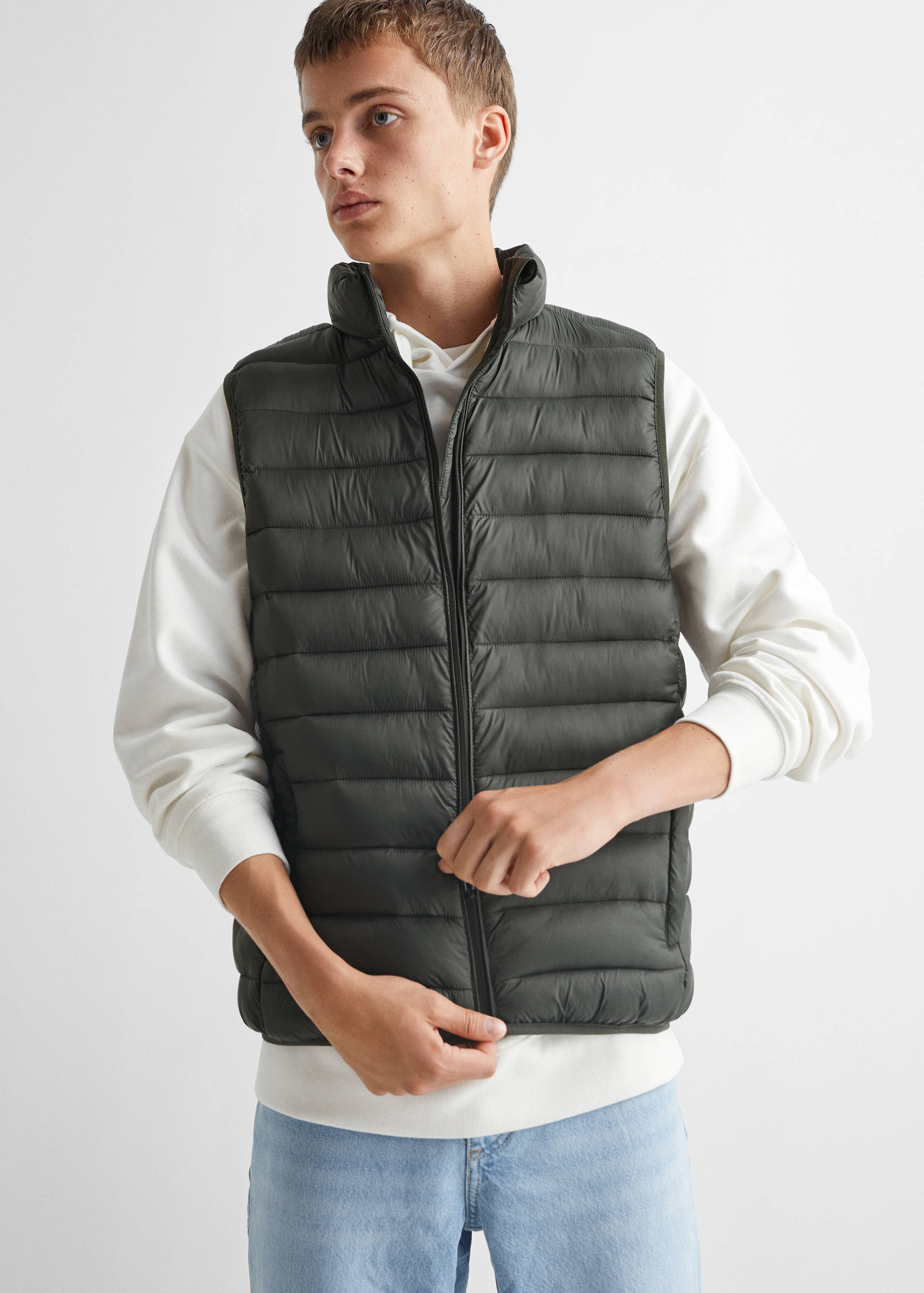 Quilted gilet - Medium plane