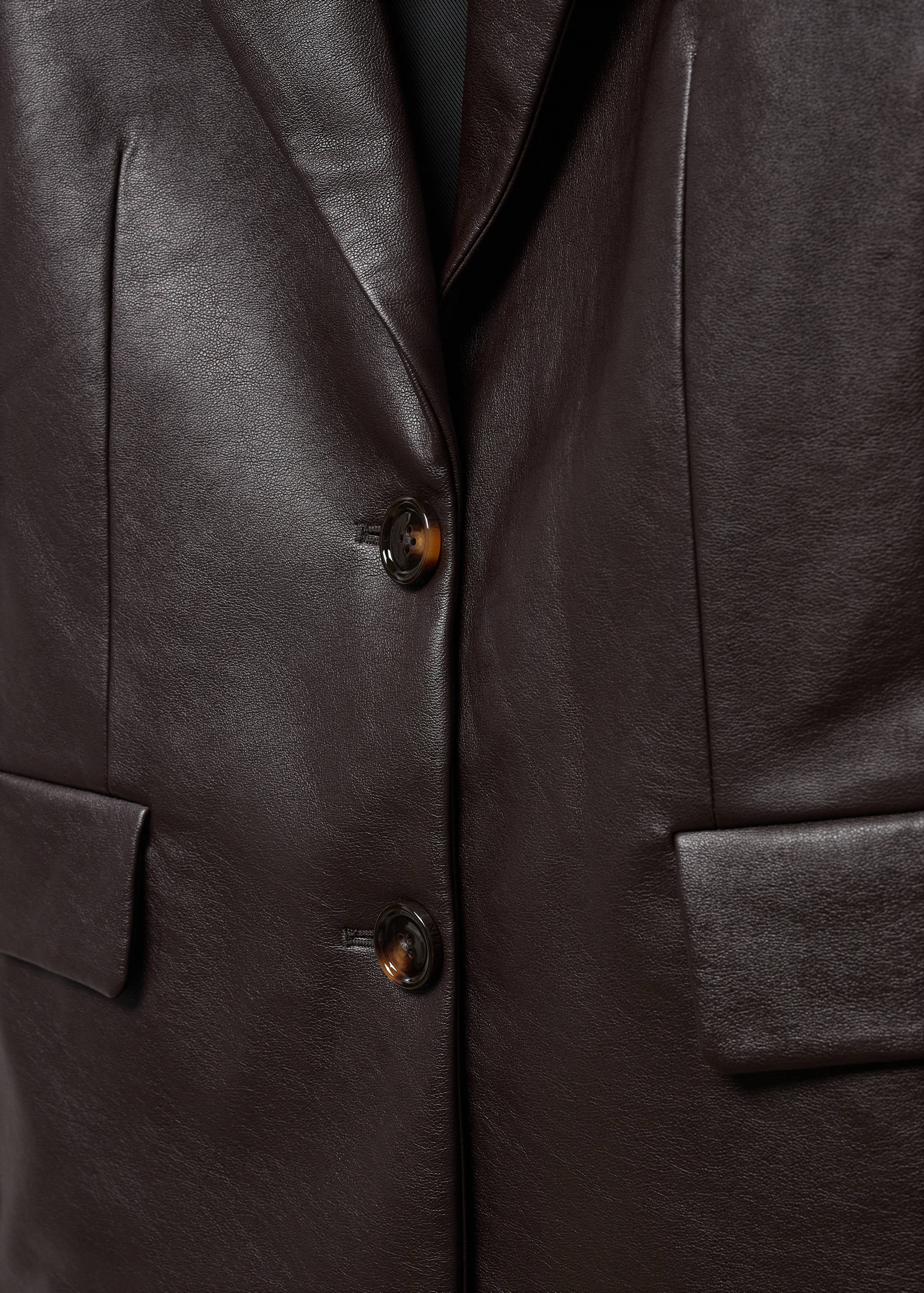 جاكيت بتأثير الجلد - تفاصيل المنتج 8