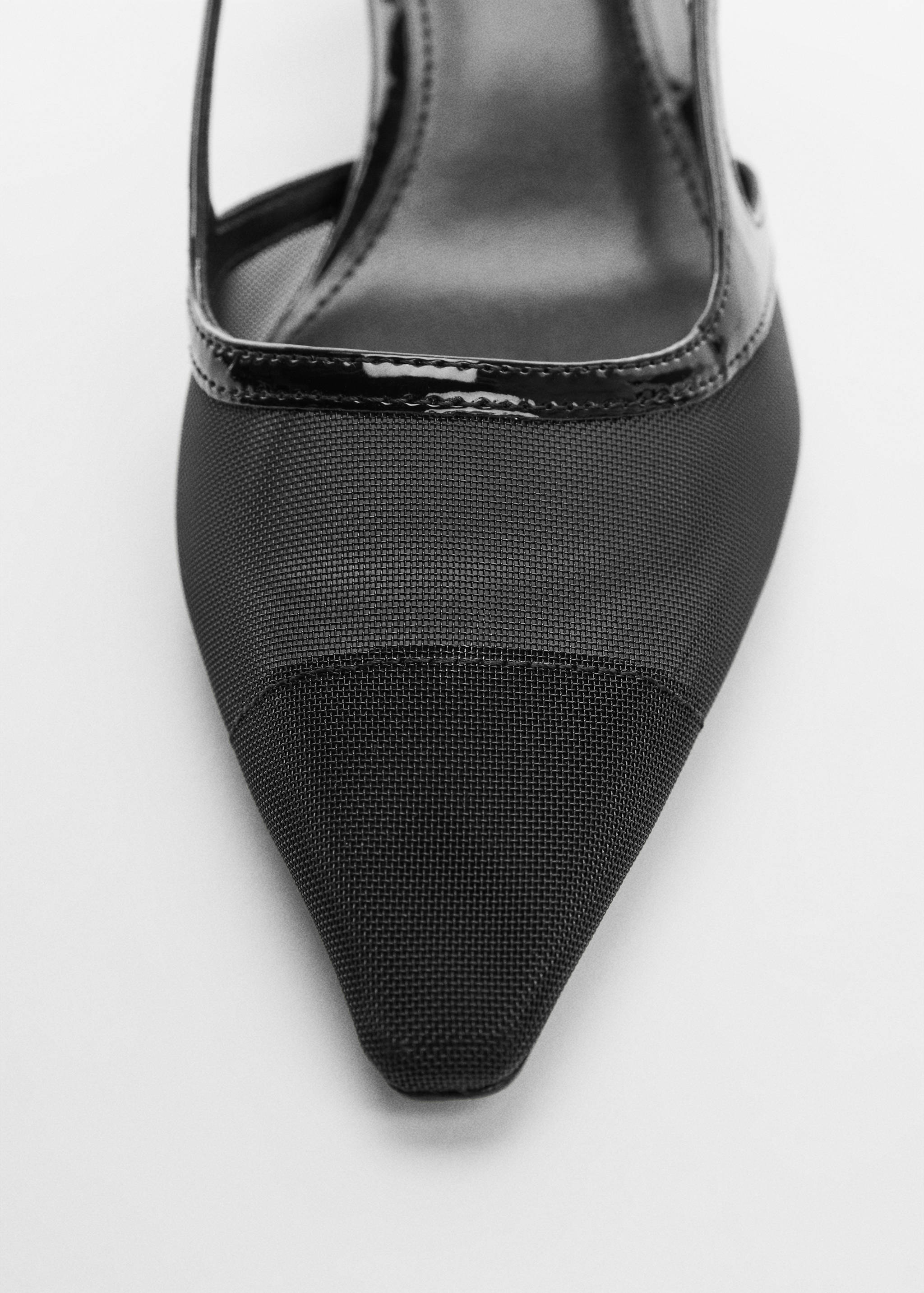 Net sling back shoes - Details of the article 1