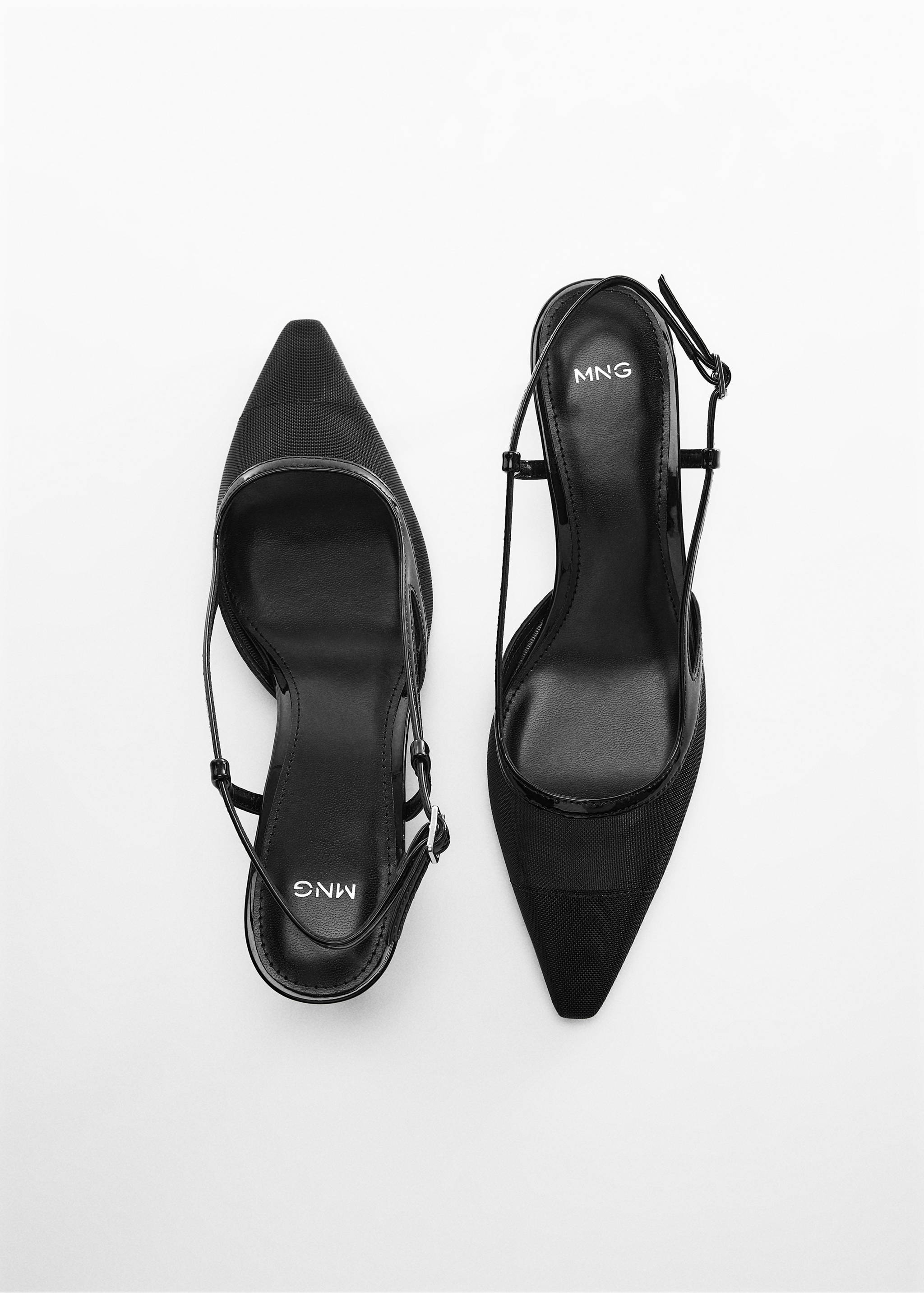 Net sling back shoes - Details of the article 5