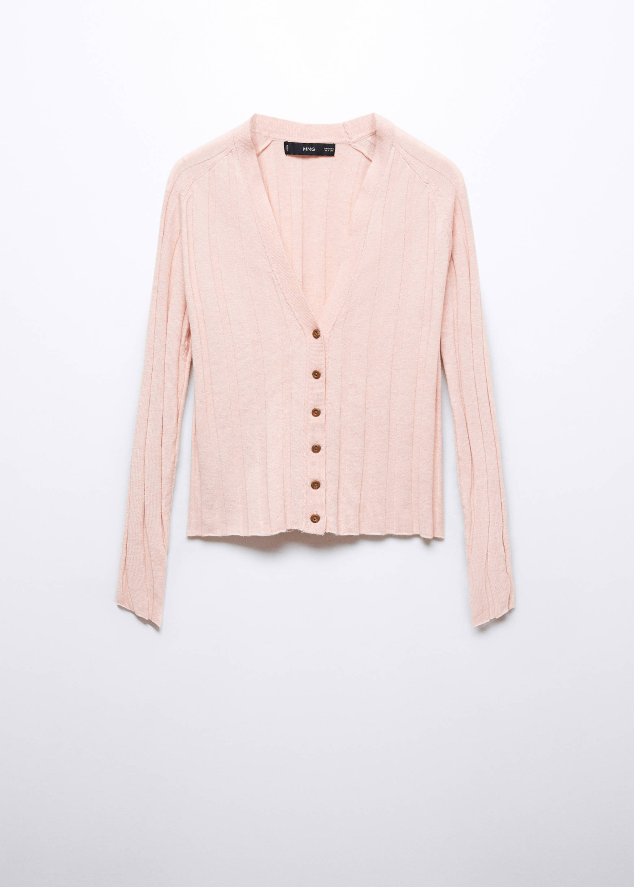 Cardigan côtelé boutons - Article sans modèle