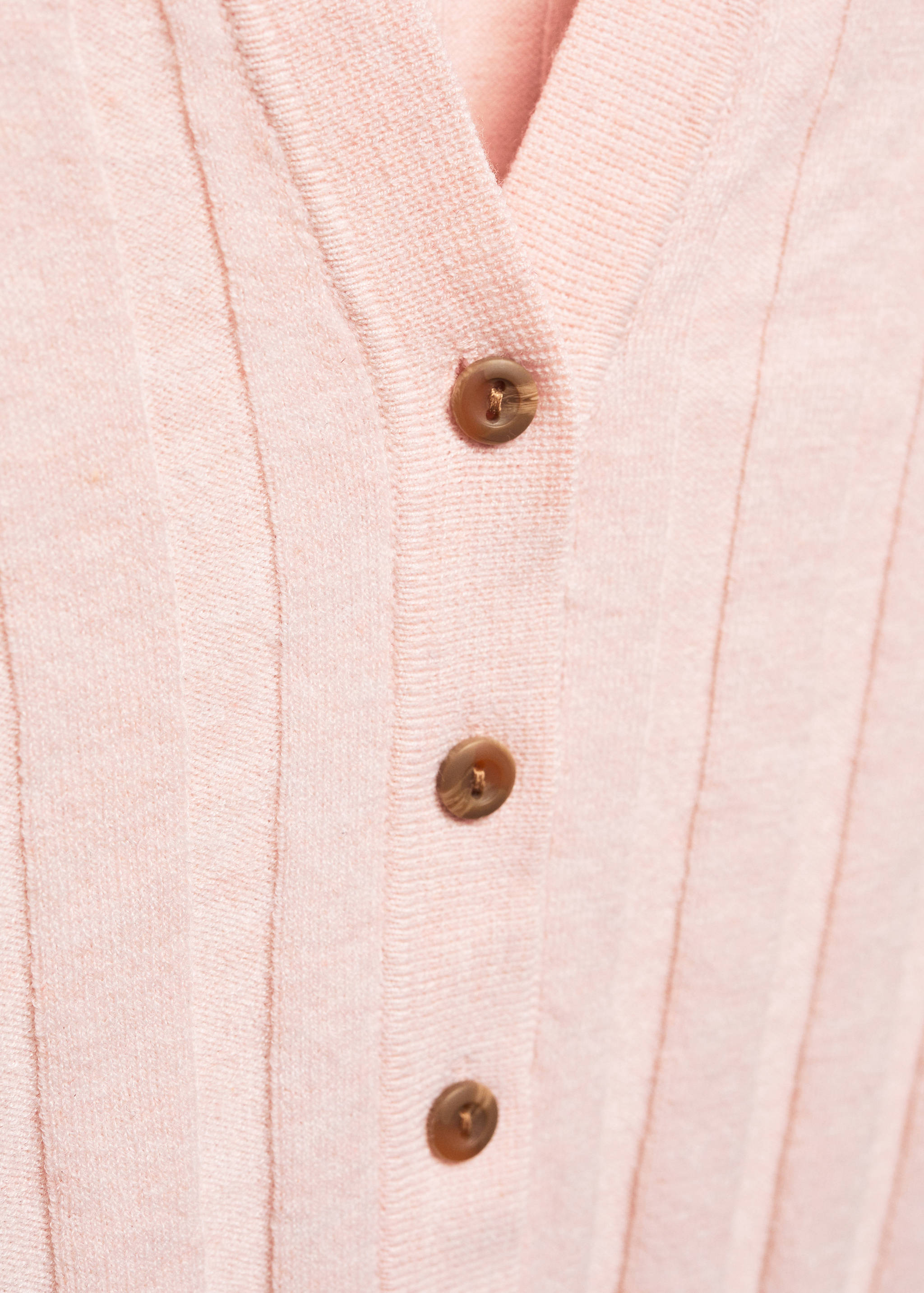 Cardigan côtelé boutons - Détail de l'article 8