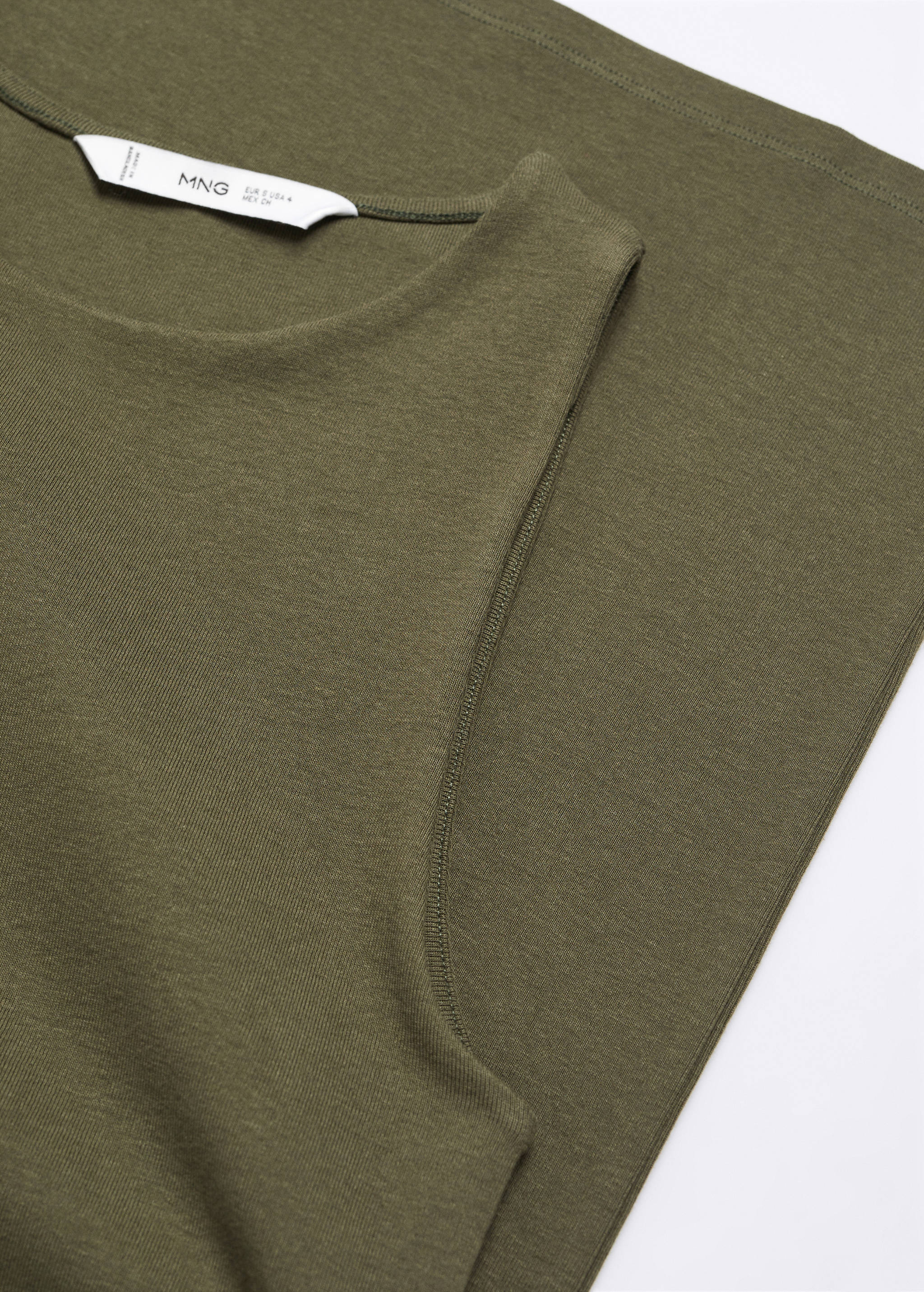 Vestido midi algodón - Detalle del artículo 8