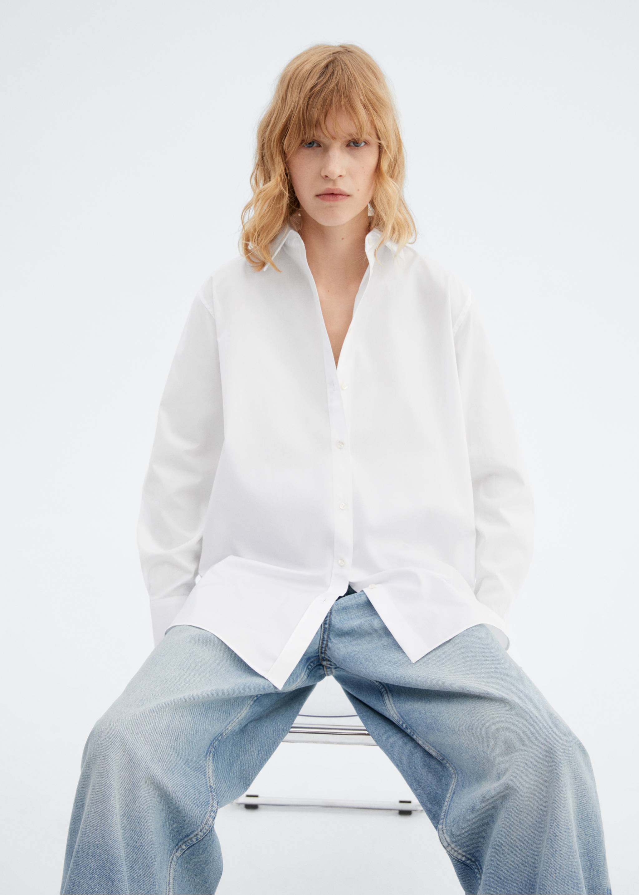Cotton long shirt - Details of the article 2