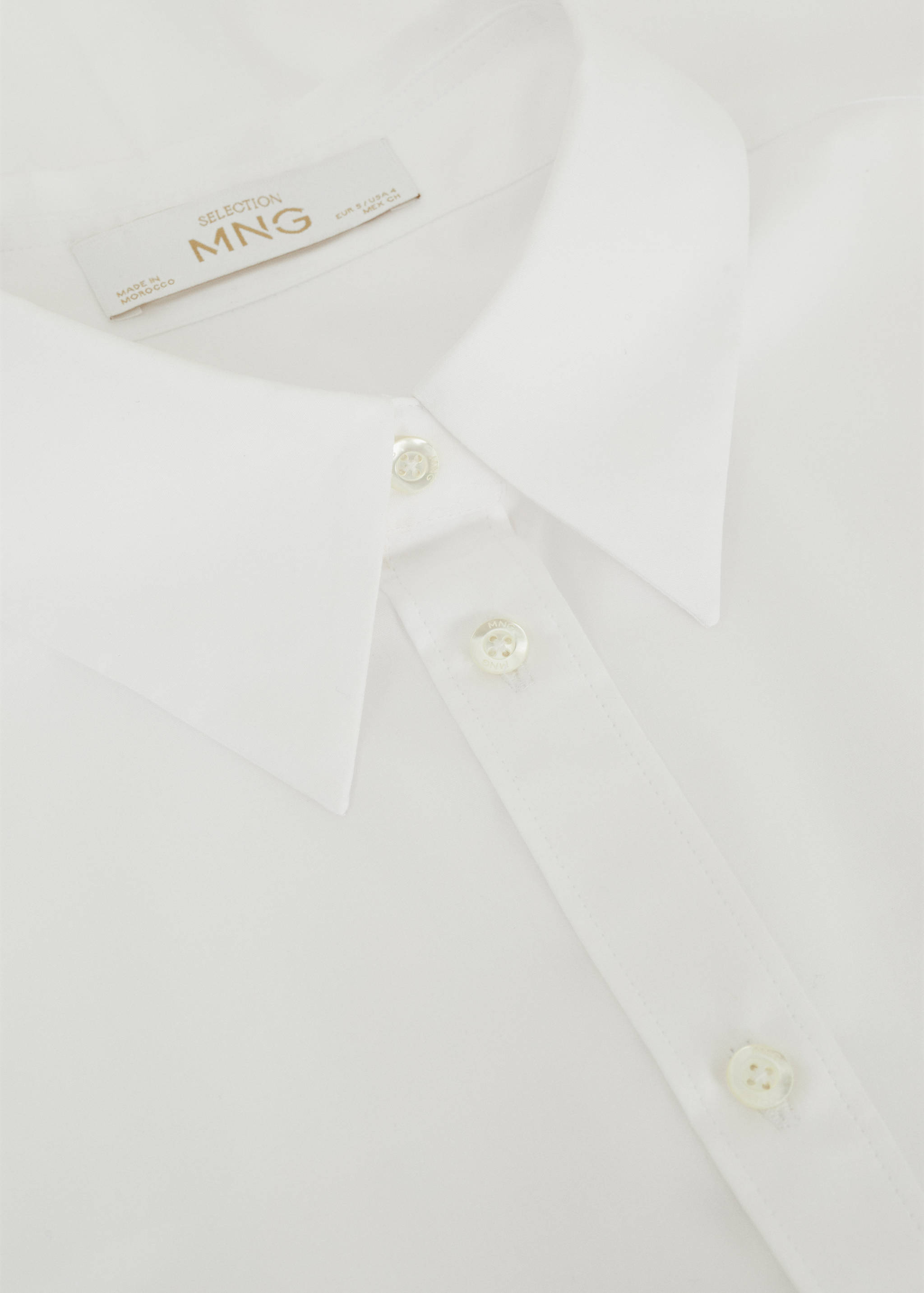 Cotton long shirt - Details of the article 8