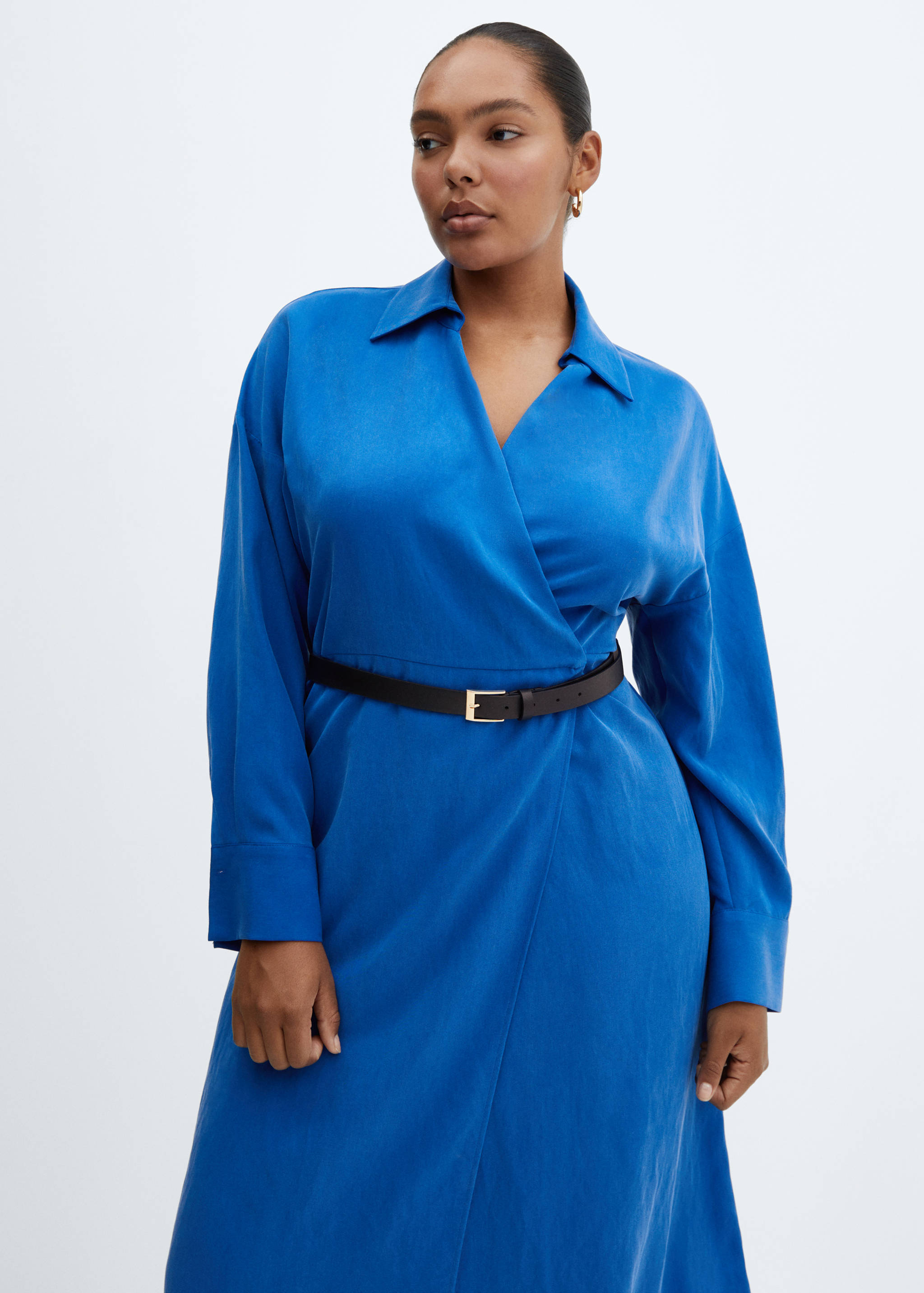 Belt shirt dress - Details of the article 5