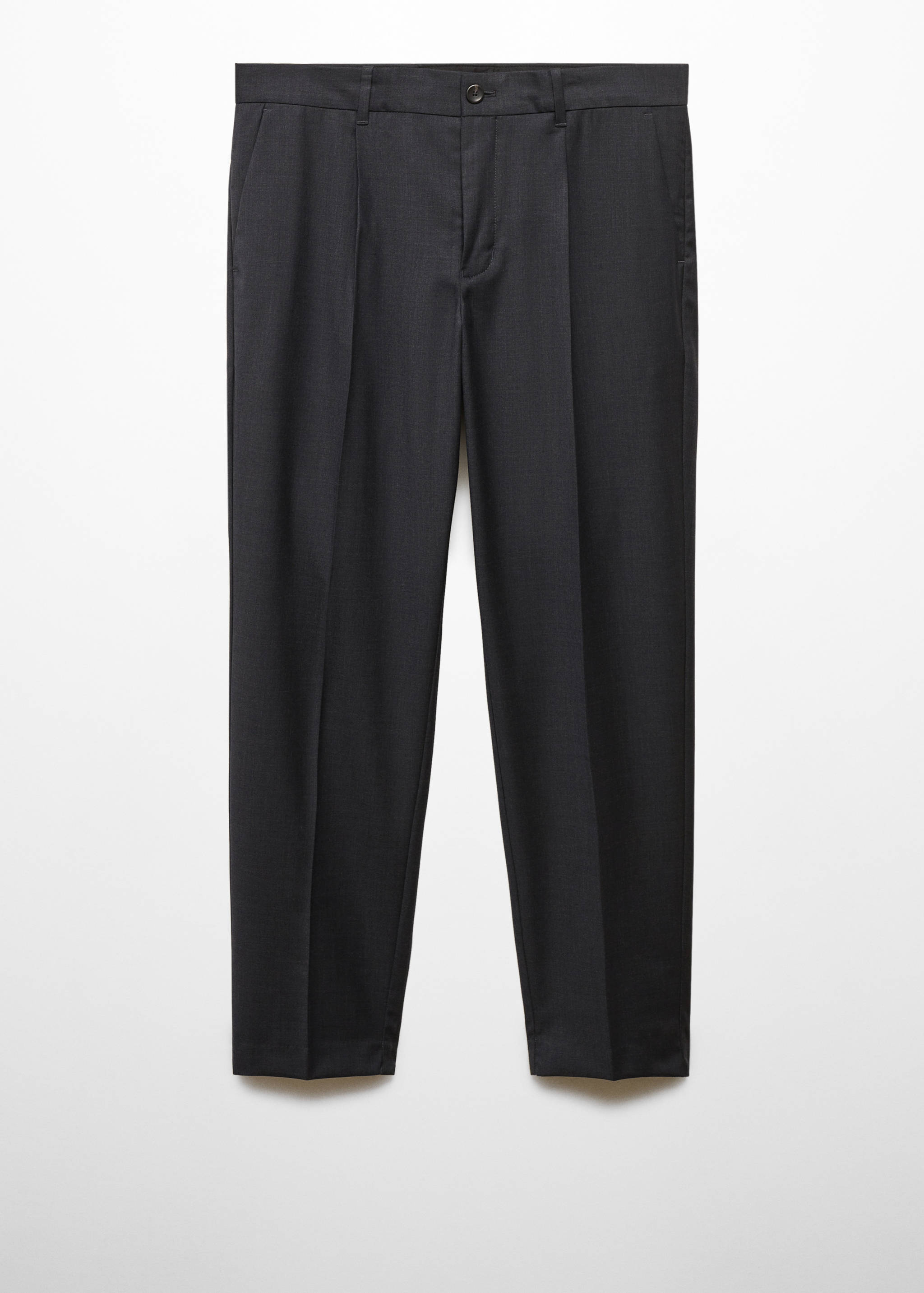 Virgin wool pleated pants - Article without model
