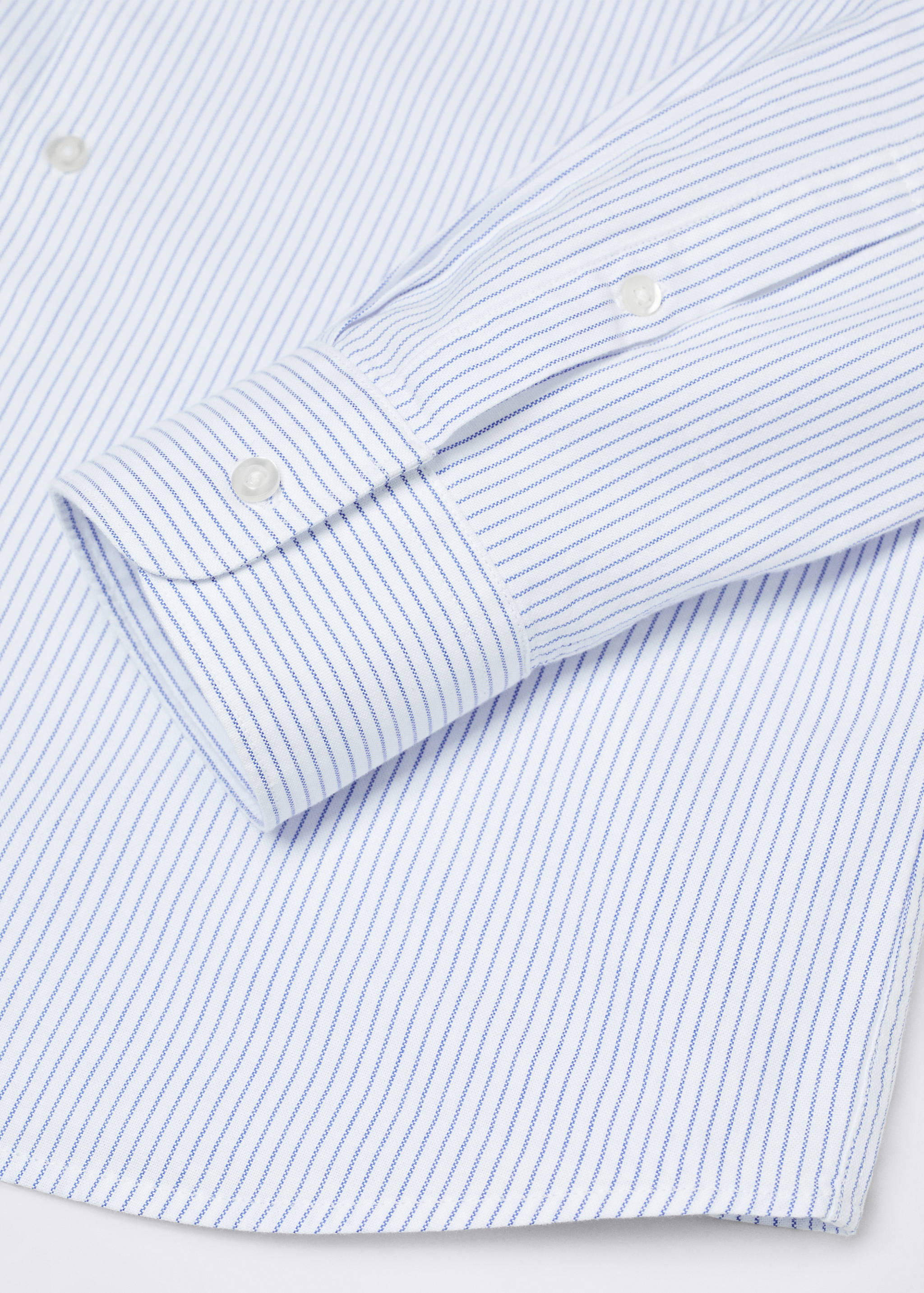 Slim fit Oxford cotton shirt - Details of the article 8