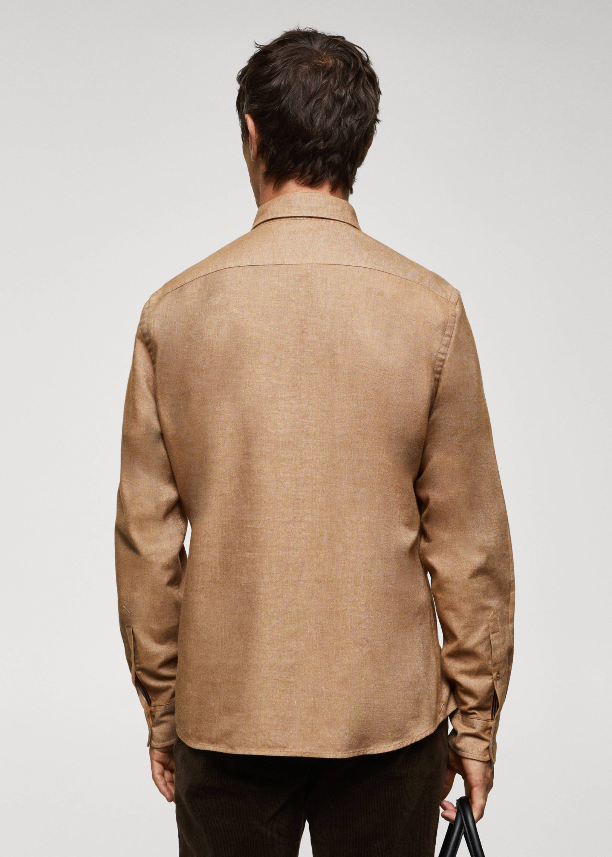 Chemise fil à fil 100% coton - Verso de l’article