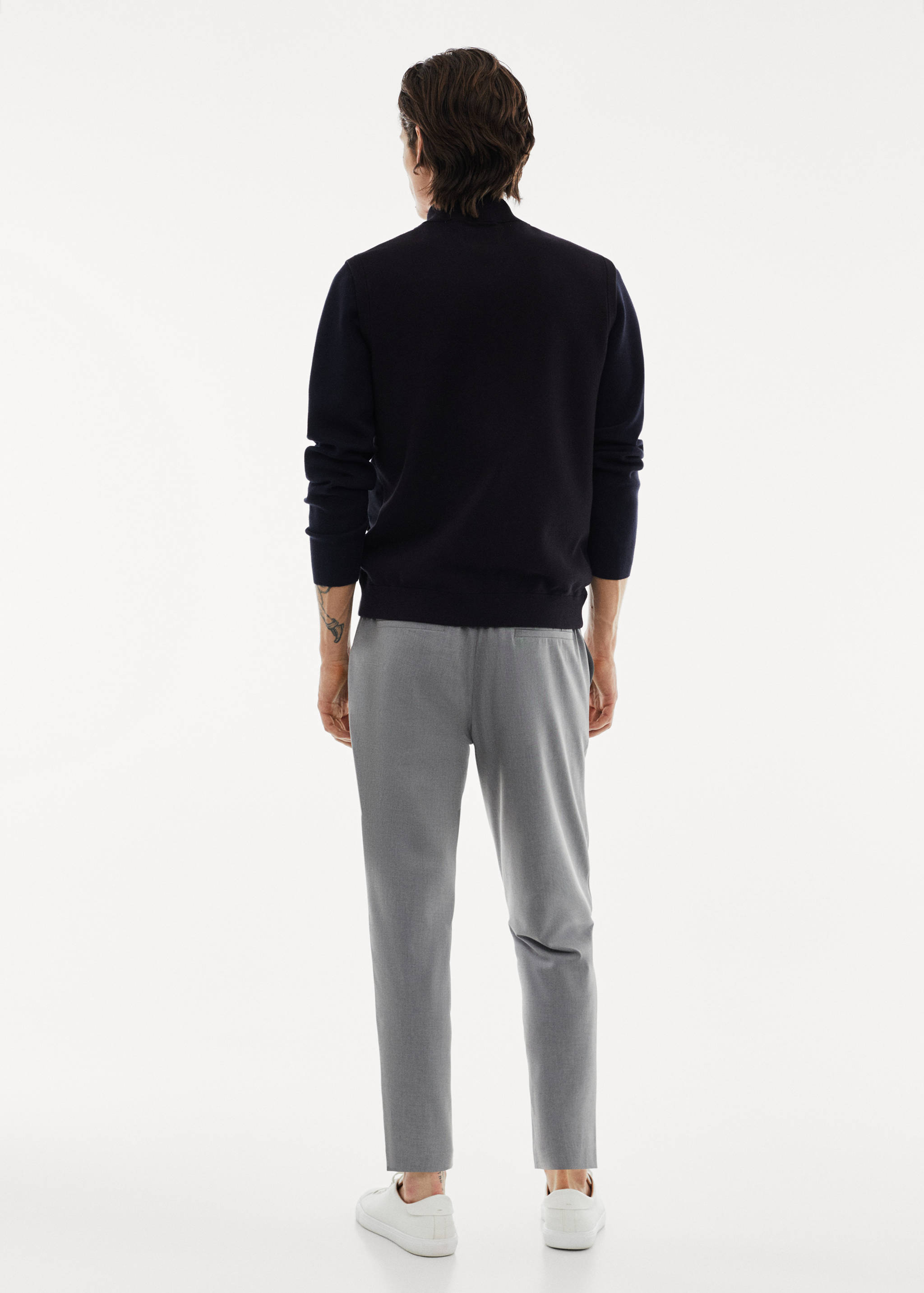 Gilet tissu comfort stretch - Verso de l’article