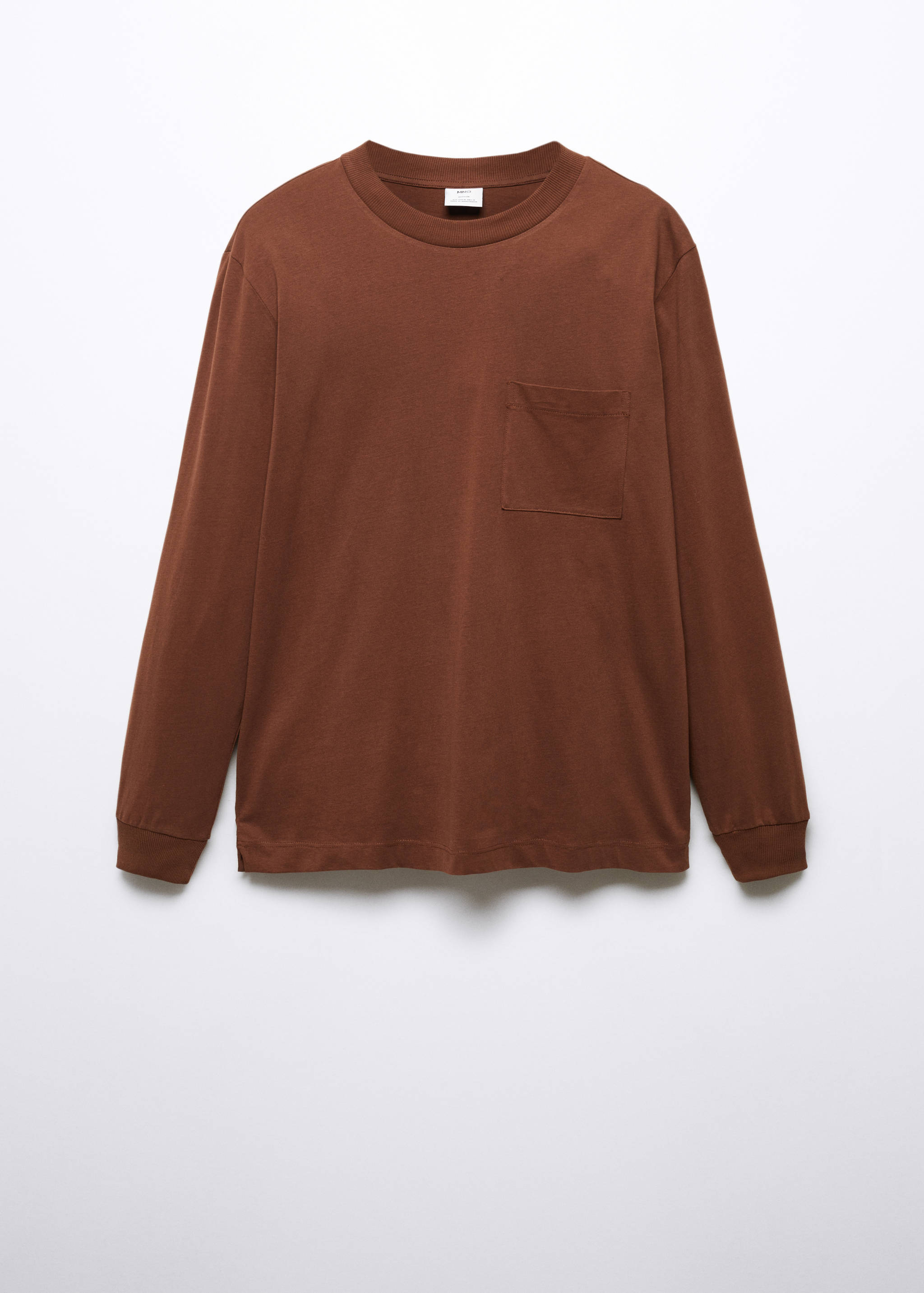 Long-sleeved t-shirt with pockets - Article without model