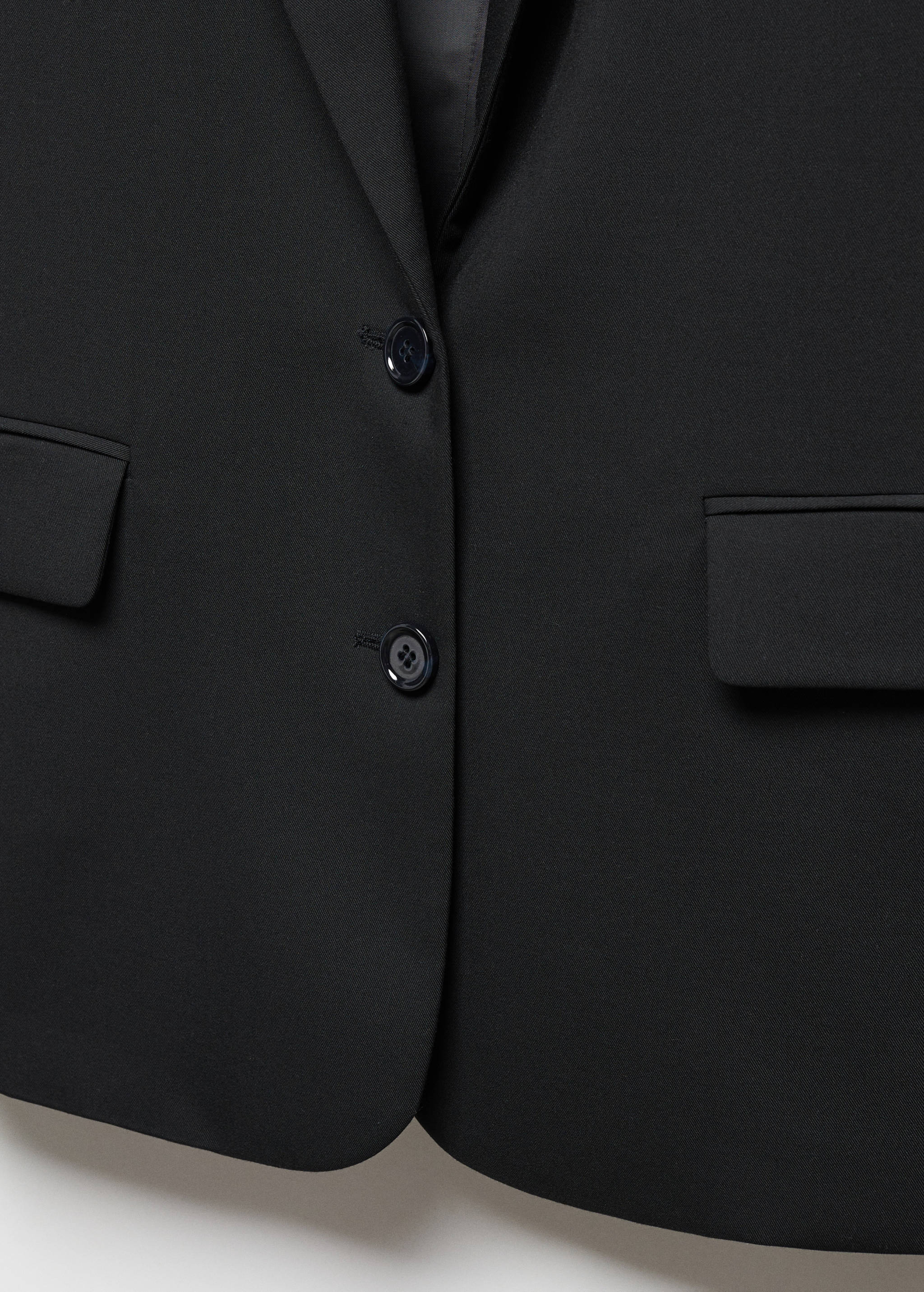 结构翻领外套 - null