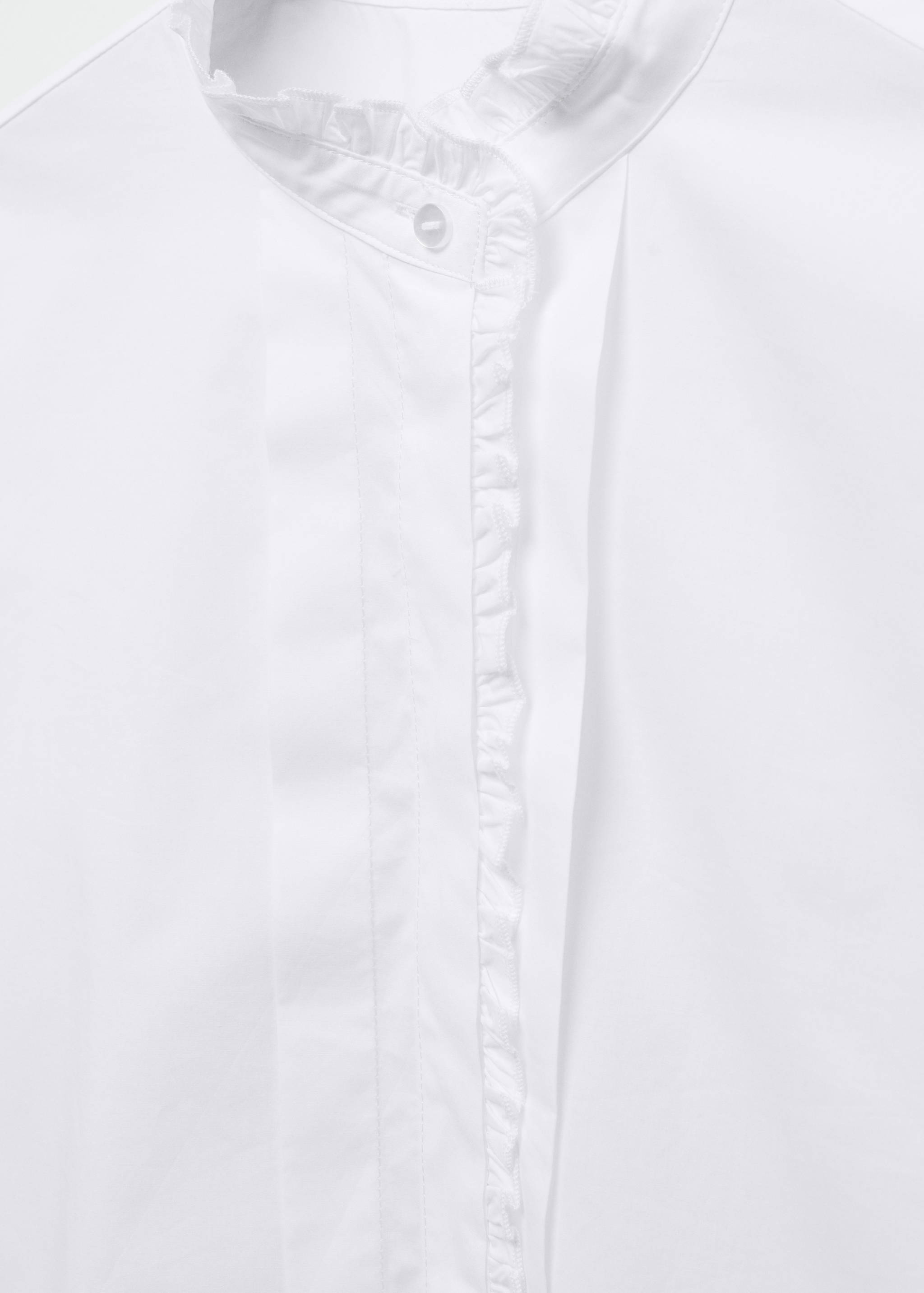 Shirt with frilly trim - Details of the article 8