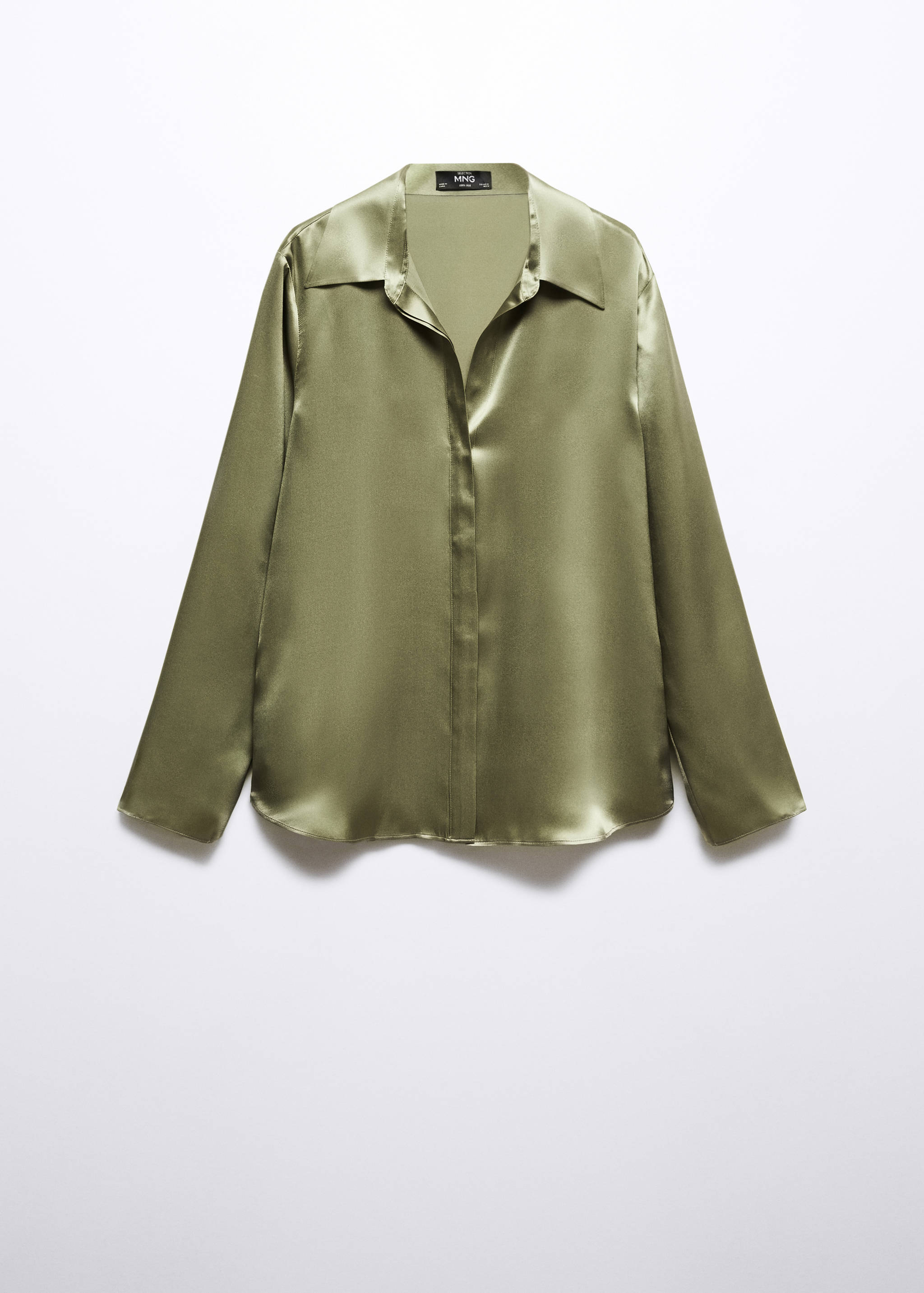 Satin silk shirt - Article without model