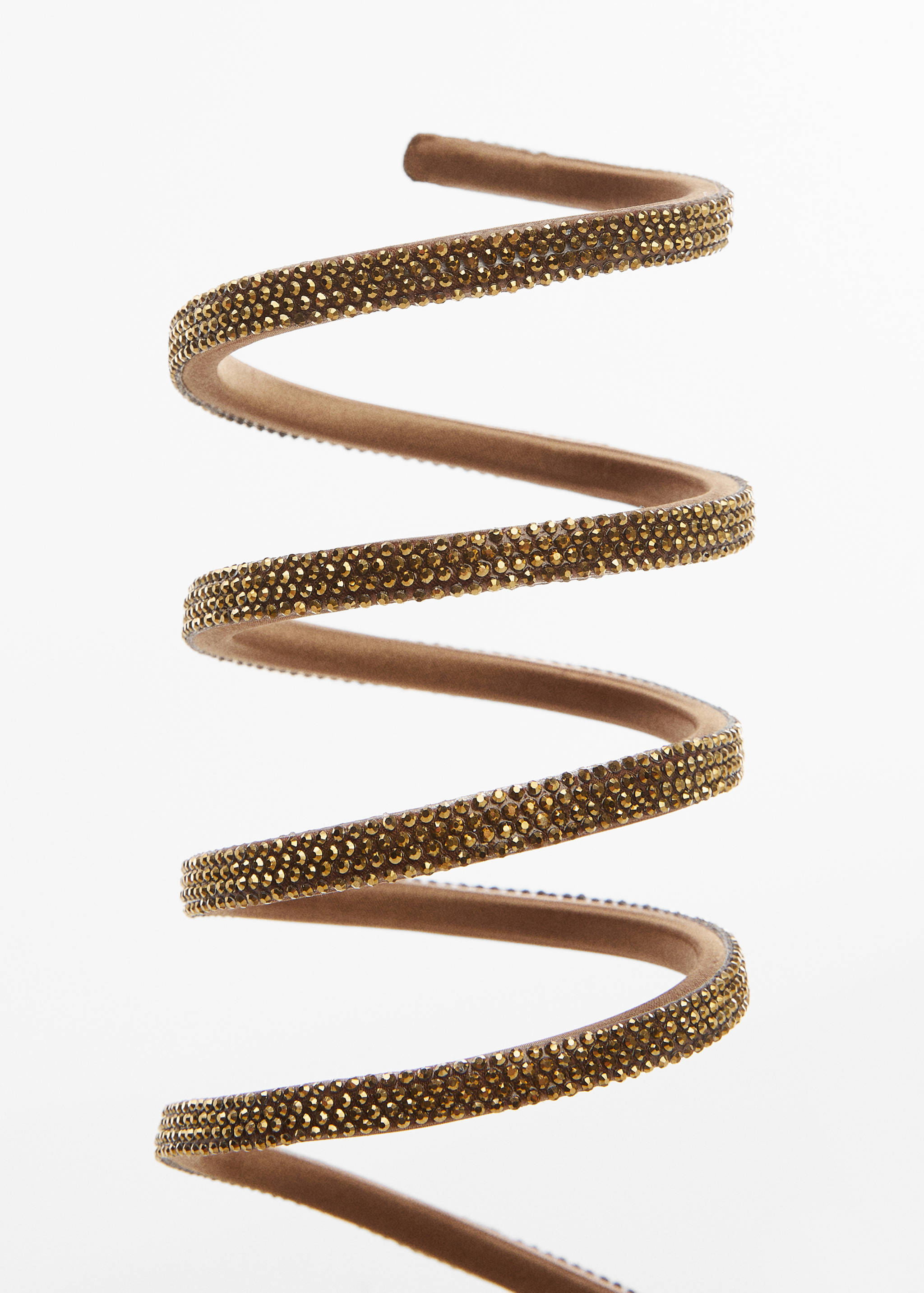 Heeled sandal with strass strap - Details of the article 2