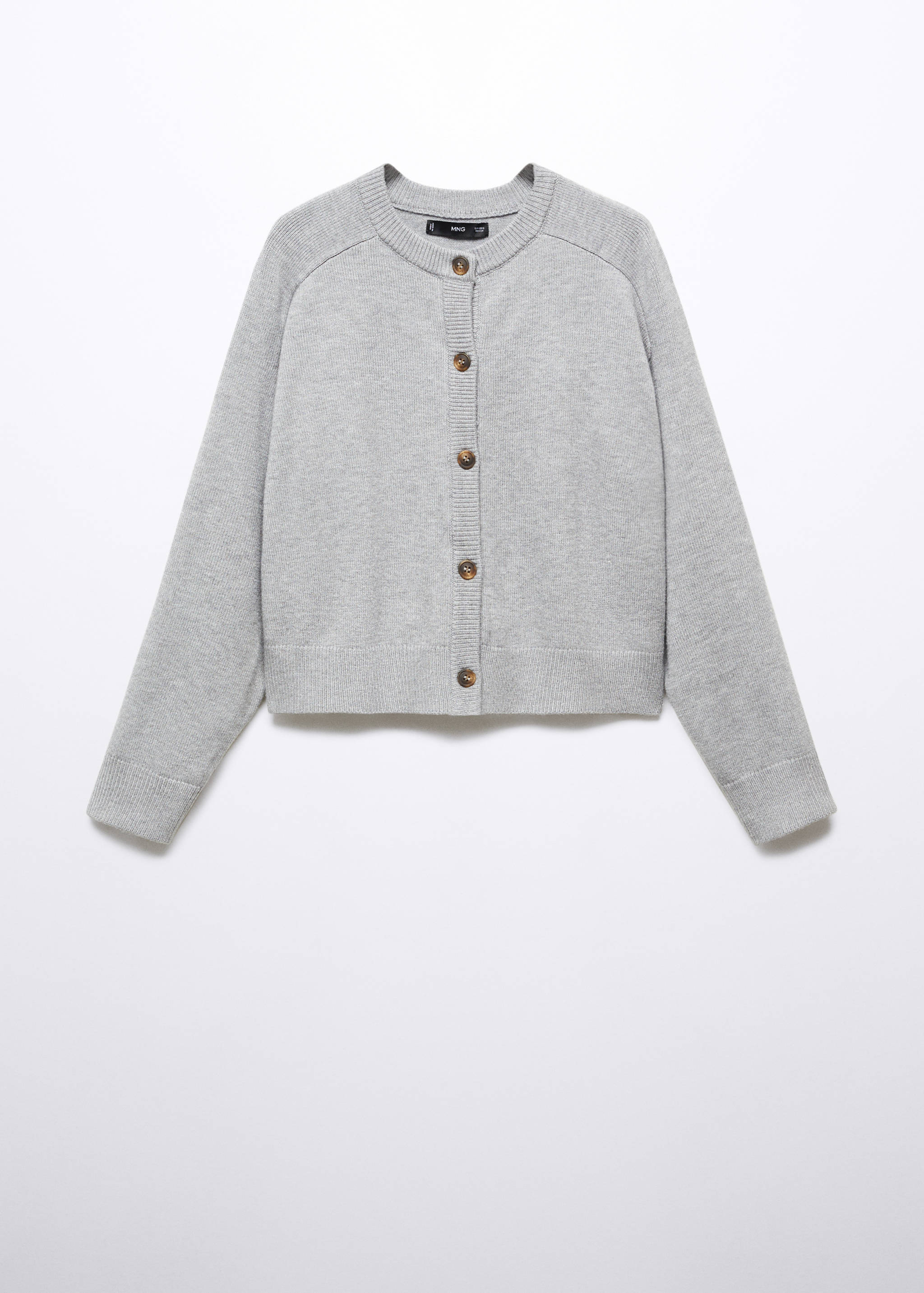 Strickjacke mit Ziernähten - Artikel ohne Model