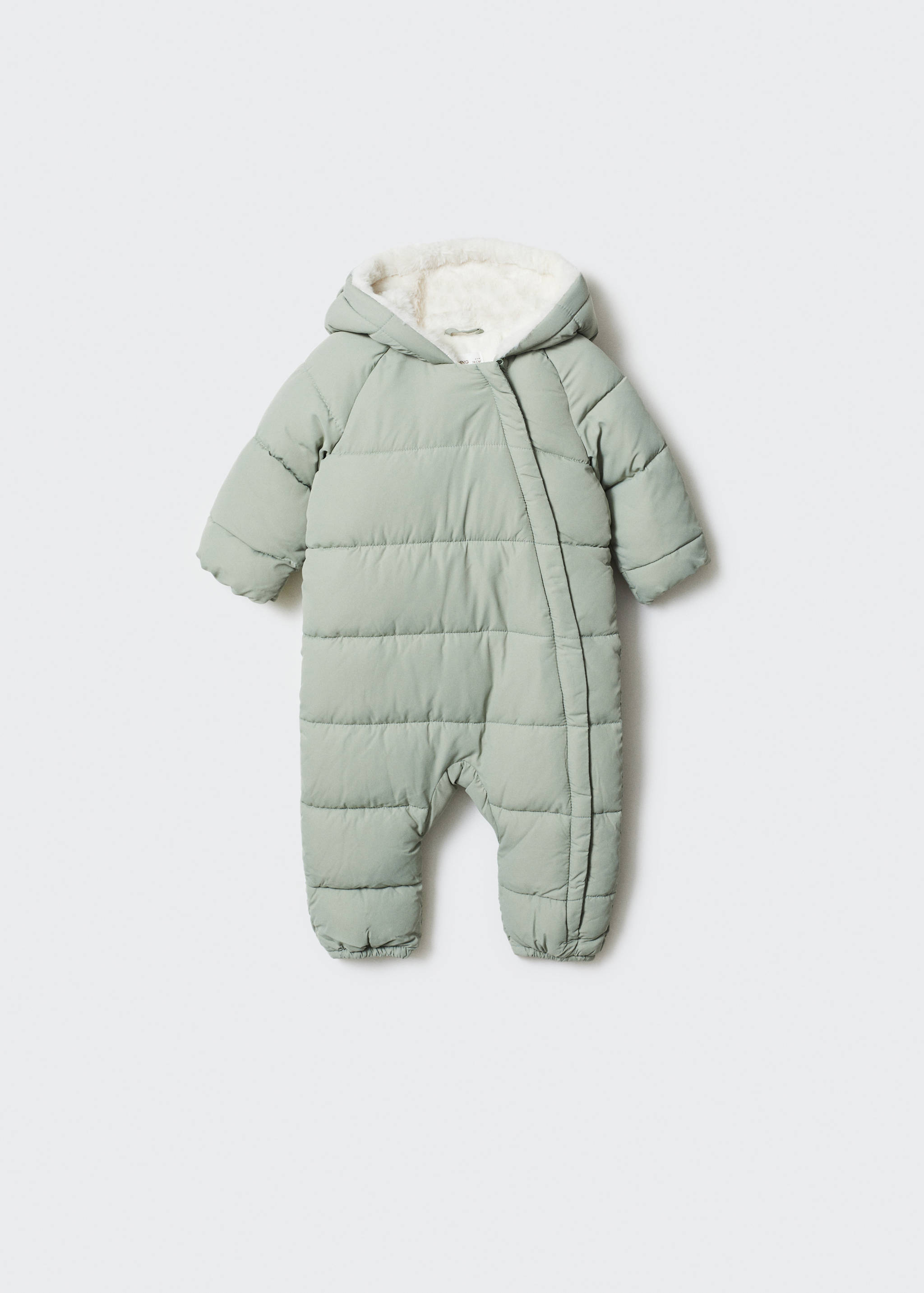 Fur-effect one piece suit - Article without model