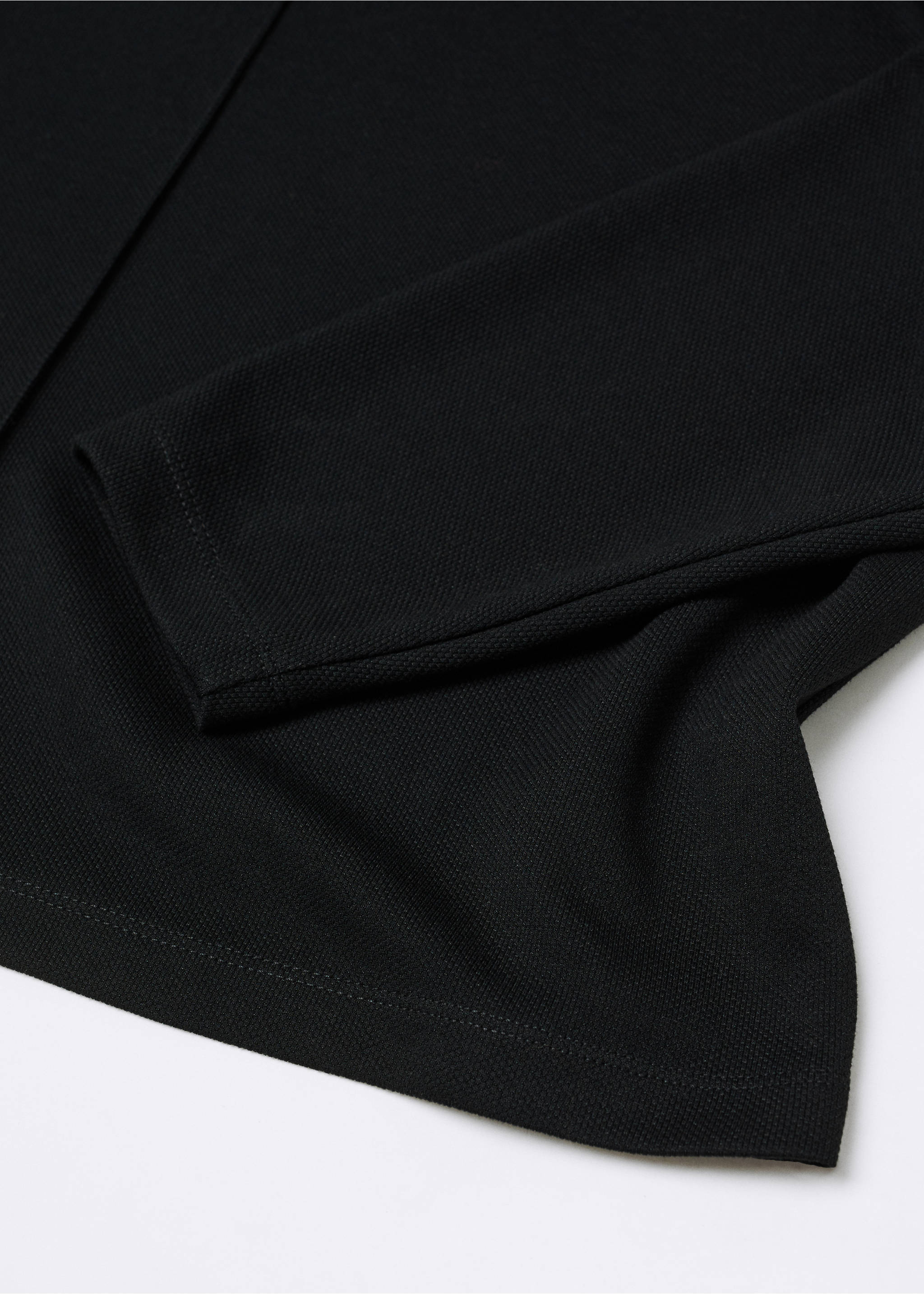 Sudadera costuras decorativas - Detalle del artículo 8, Negro. Ref: 57096711-00.