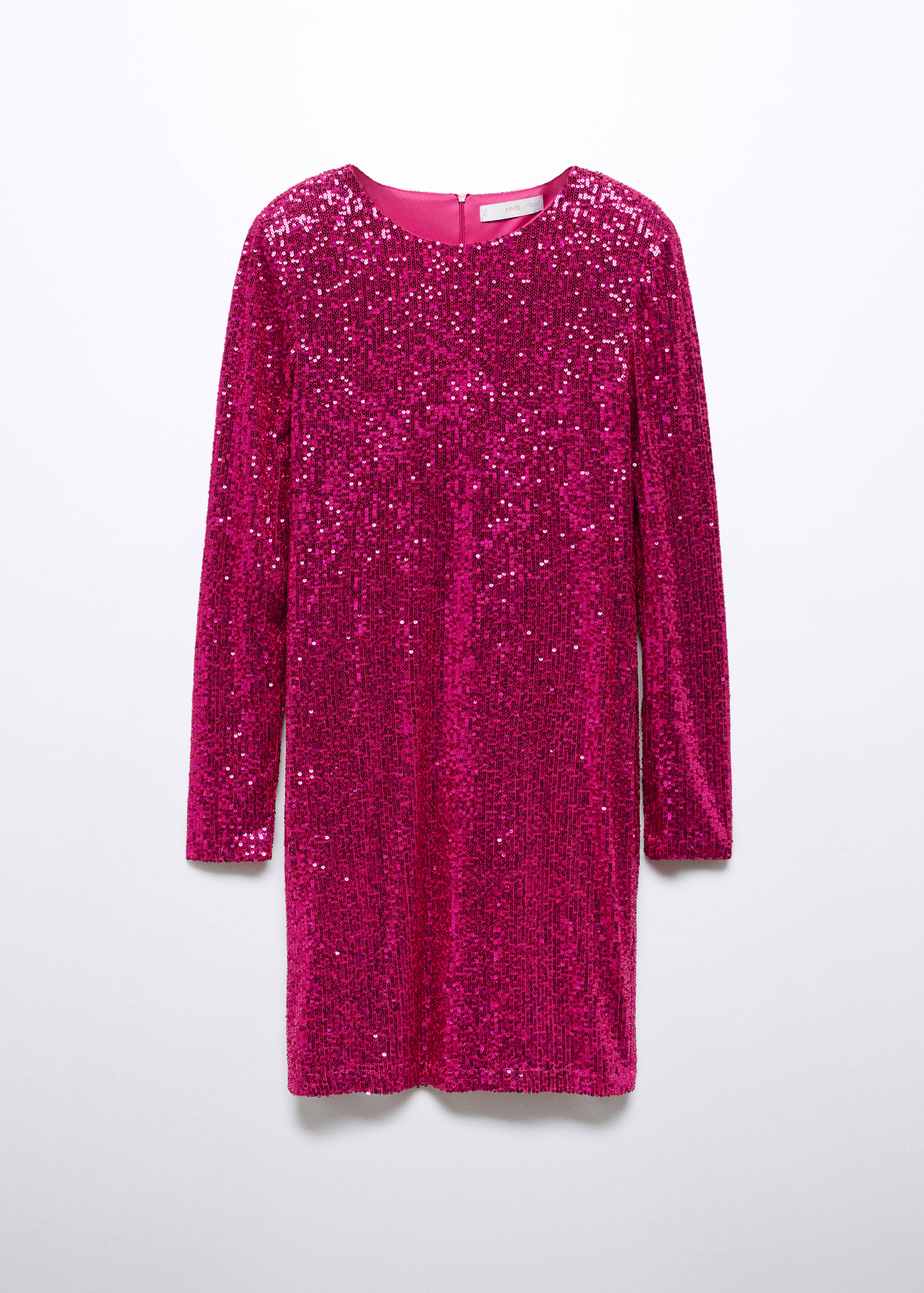 Robe courte ajustée sequins - Article sans modèle