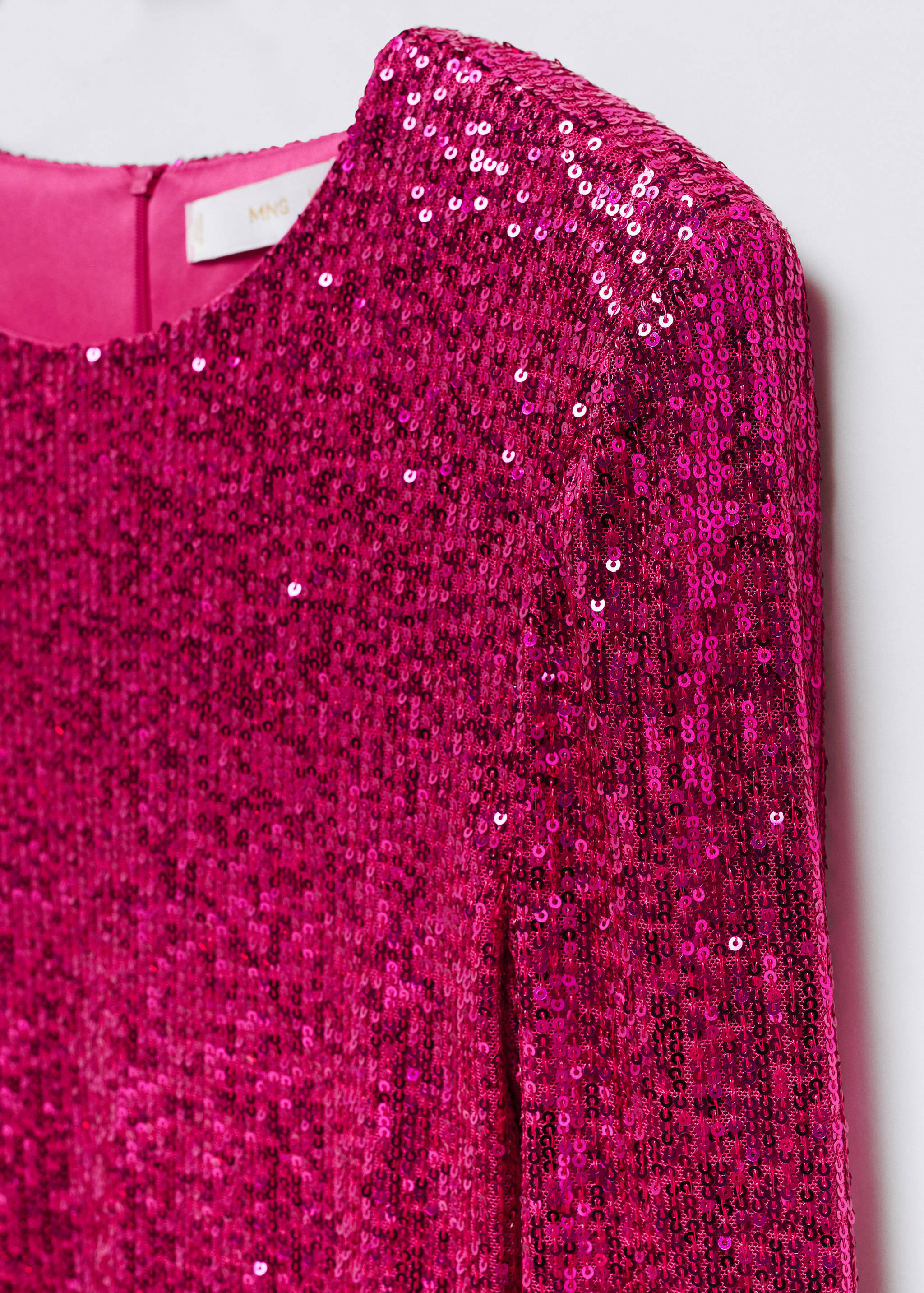 Robe courte ajustée sequins - Détail de l'article 8